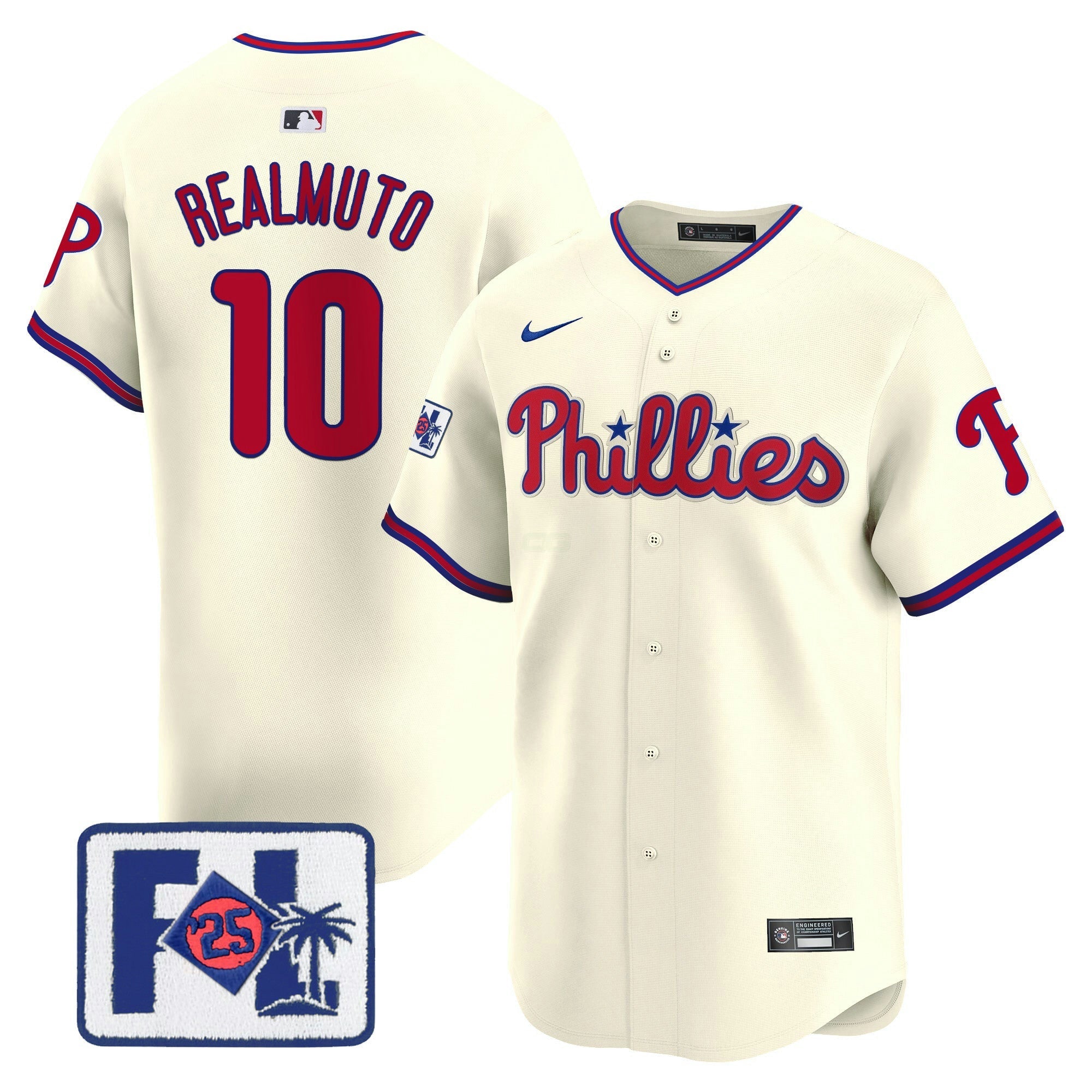Camisa MLB Men’s 2025 Spring Training Patch Vapor Premier Limited Jersey