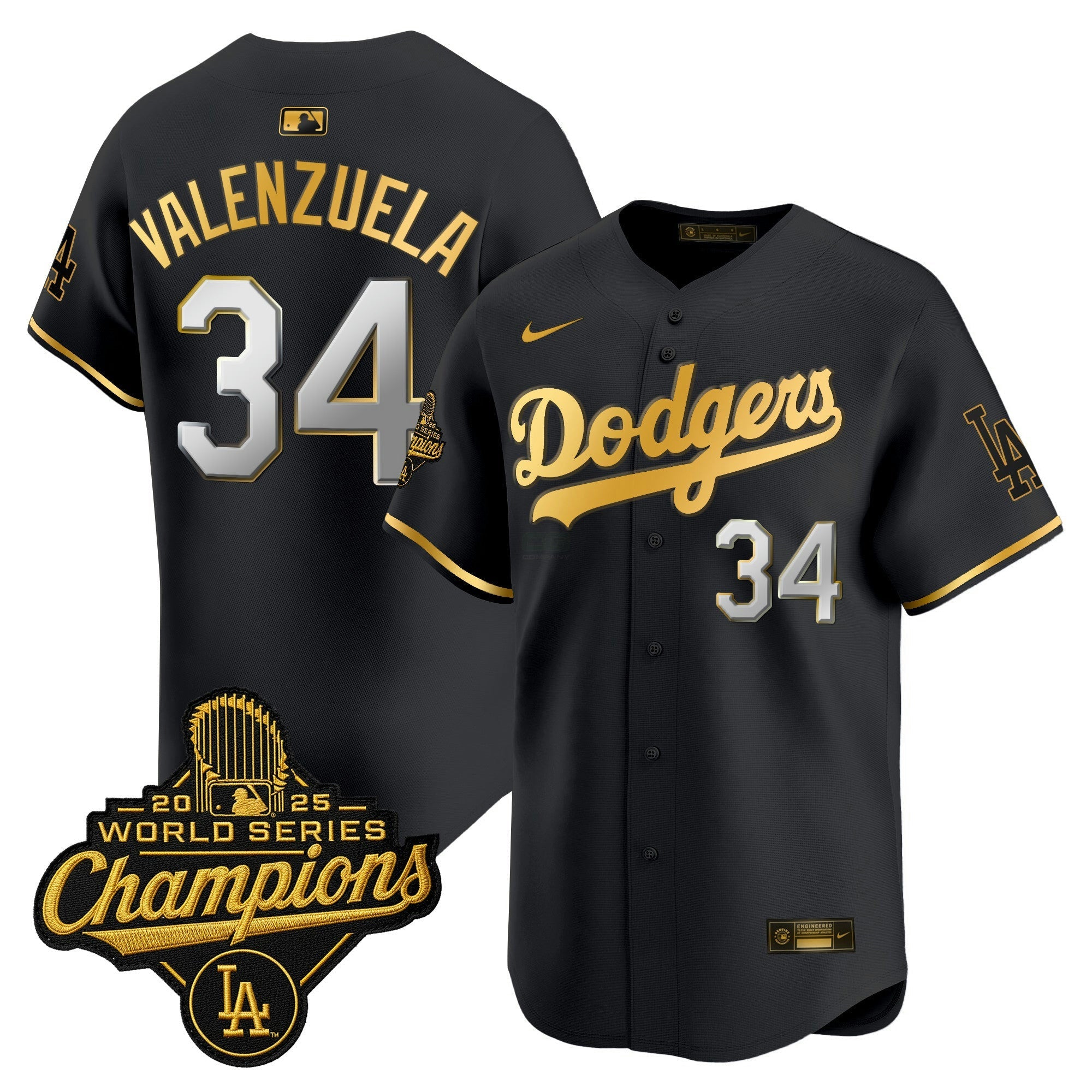 Camisa MLB Men’s 2025 World Series Champions Vapor Premier Limited Jersey