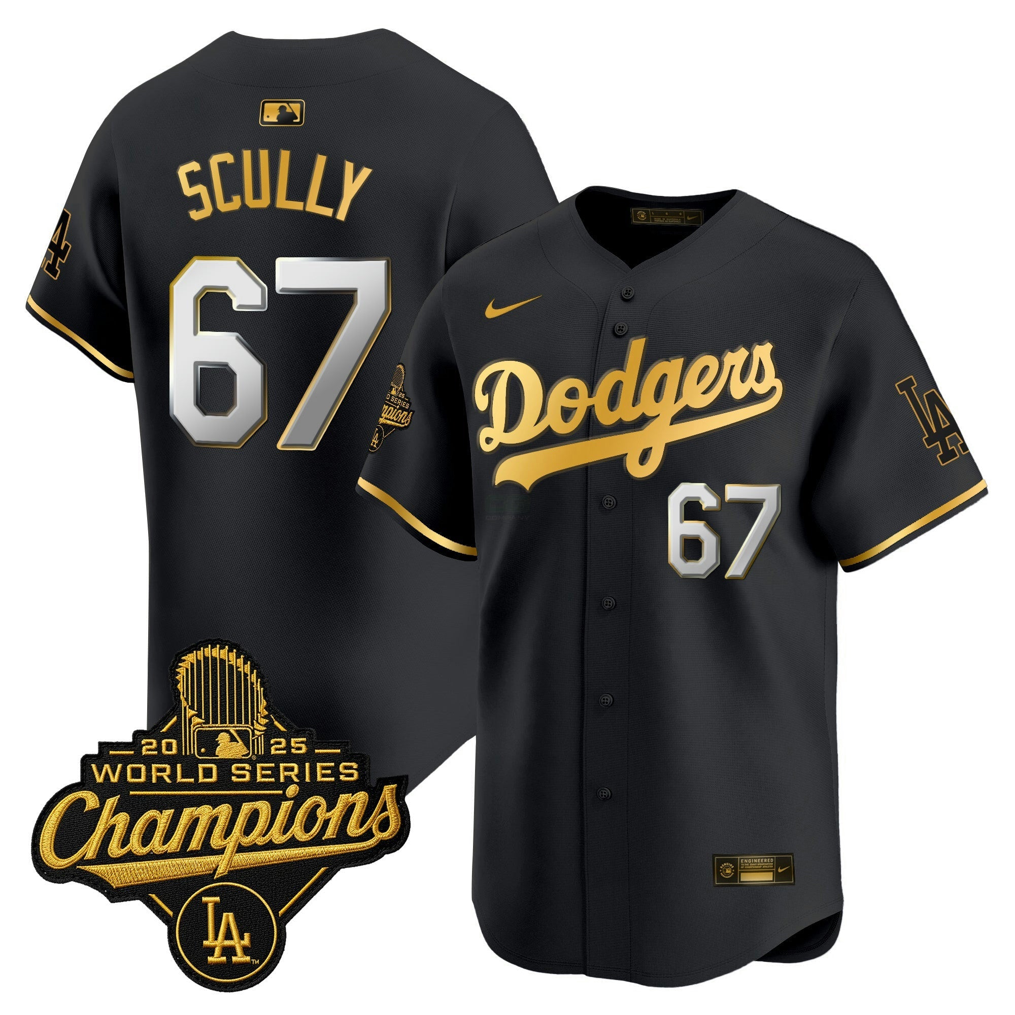 Camisa MLB Men’s 2025 World Series Champions Vapor Premier Limited Jersey