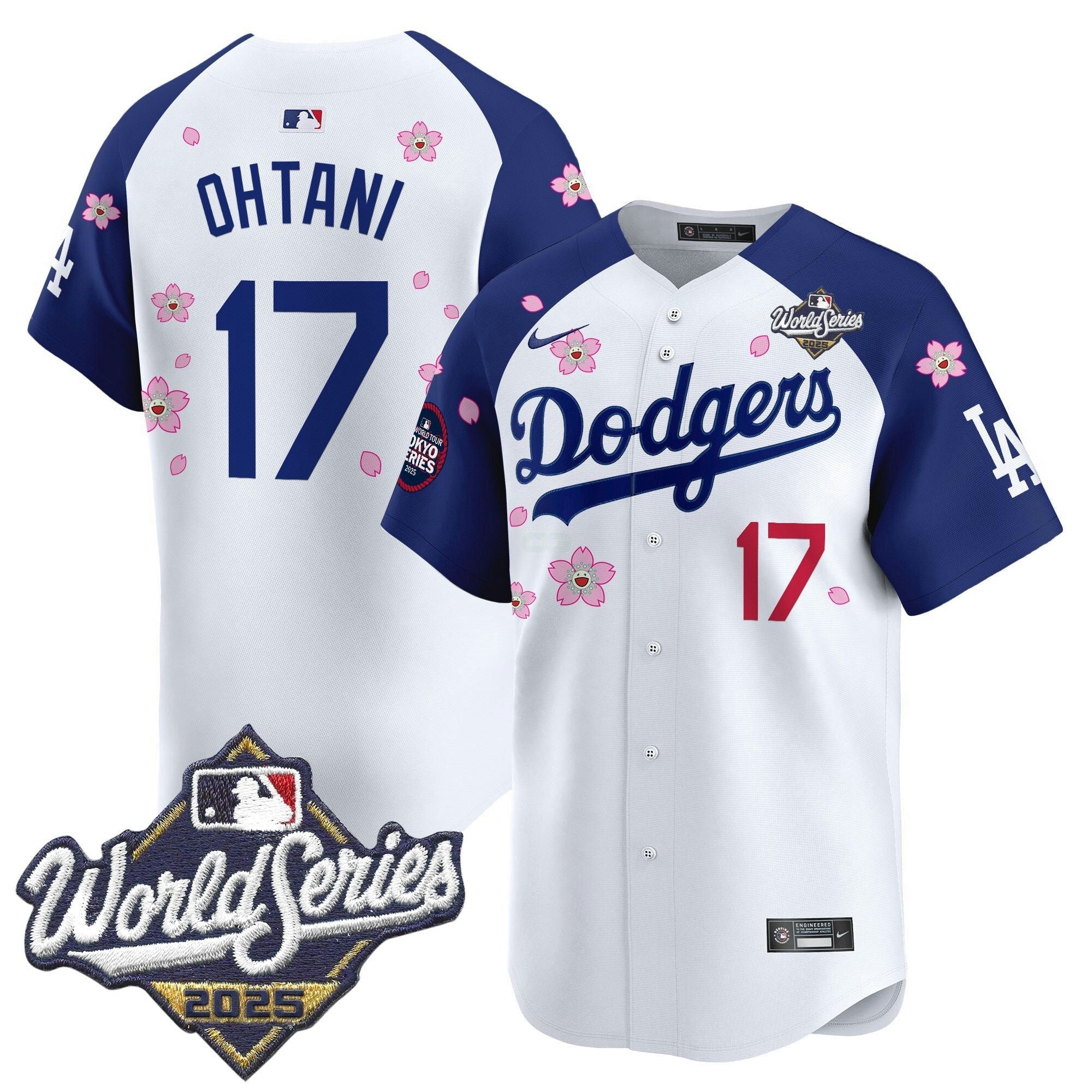 Camisa MLB Men’s 2025 World Series x Tokyo Series Vapor Premier Limited Jersey V2 – Stitched