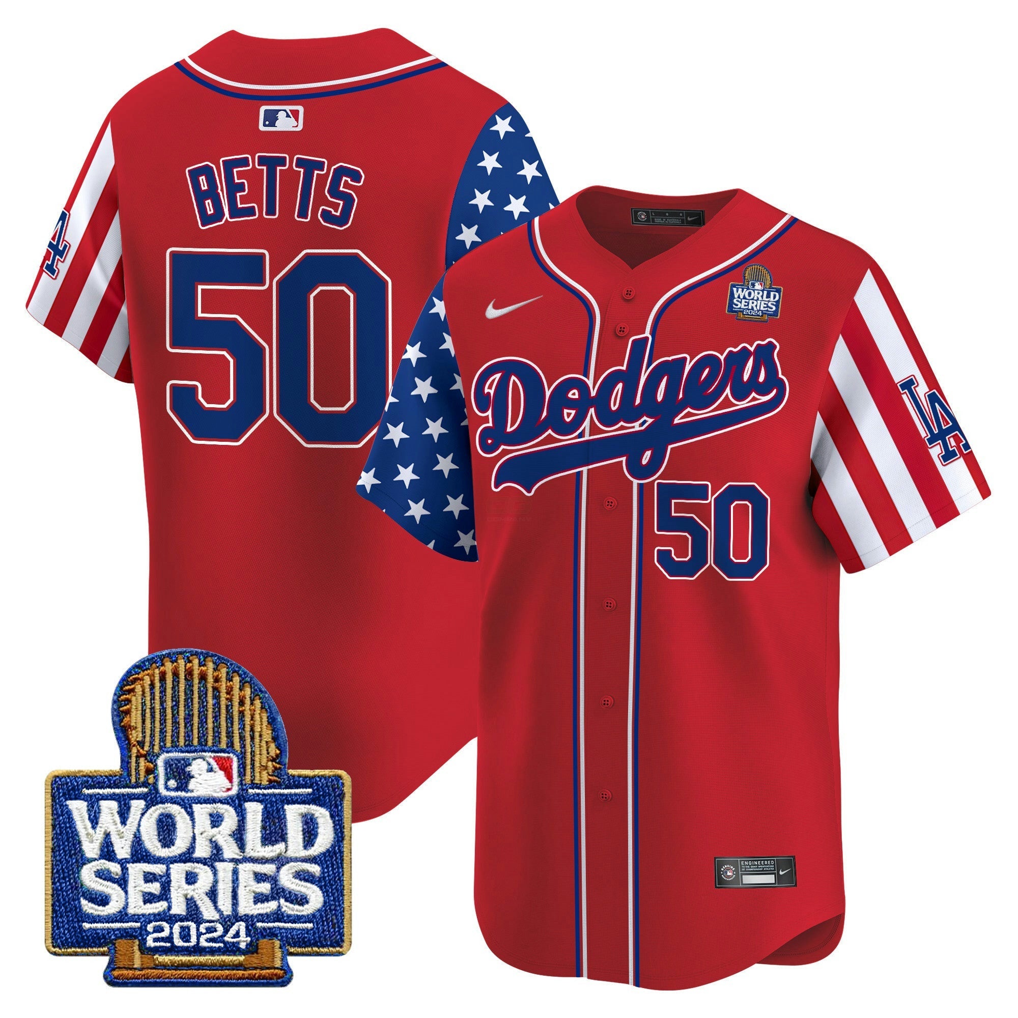 Camisa MLB Men’s American Style 2024 World Series Vapor Premier Limited Jersey V2