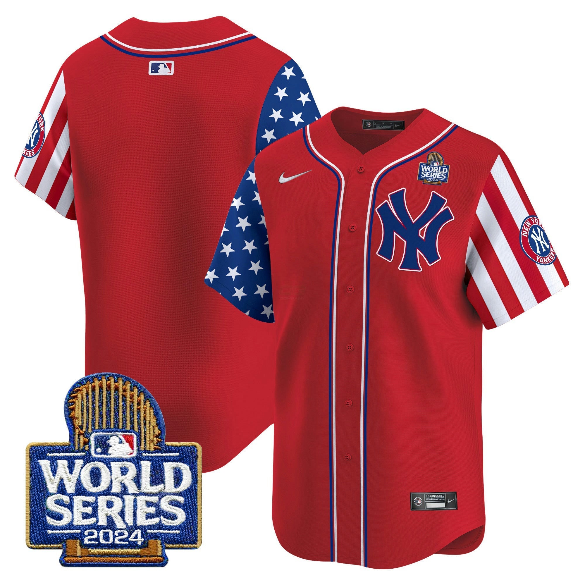 Camisa MLB Men’s American Style 2024 World Series Vapor Premier Limited Jersey V2