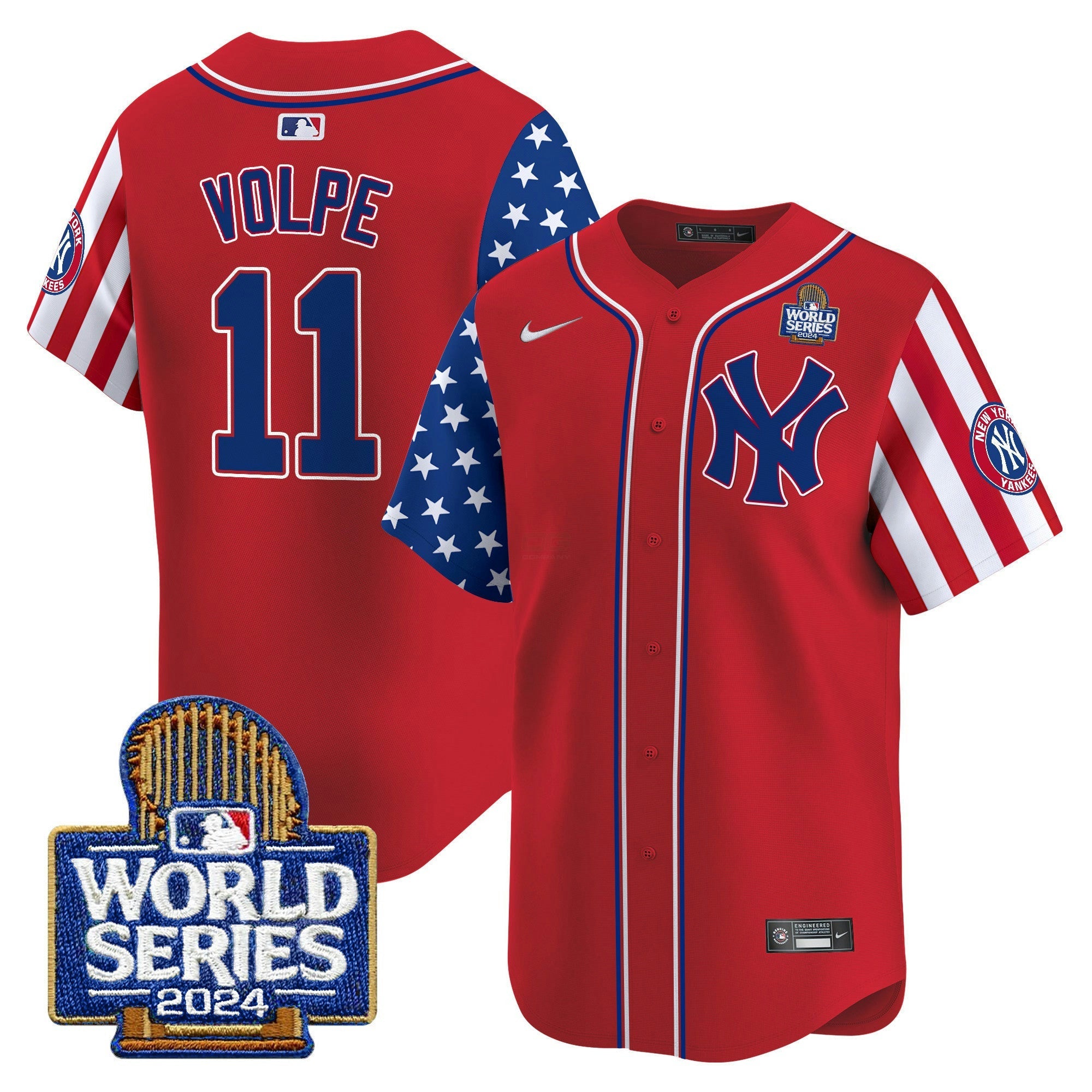 Camisa MLB Men’s American Style 2024 World Series Vapor Premier Limited Jersey V2