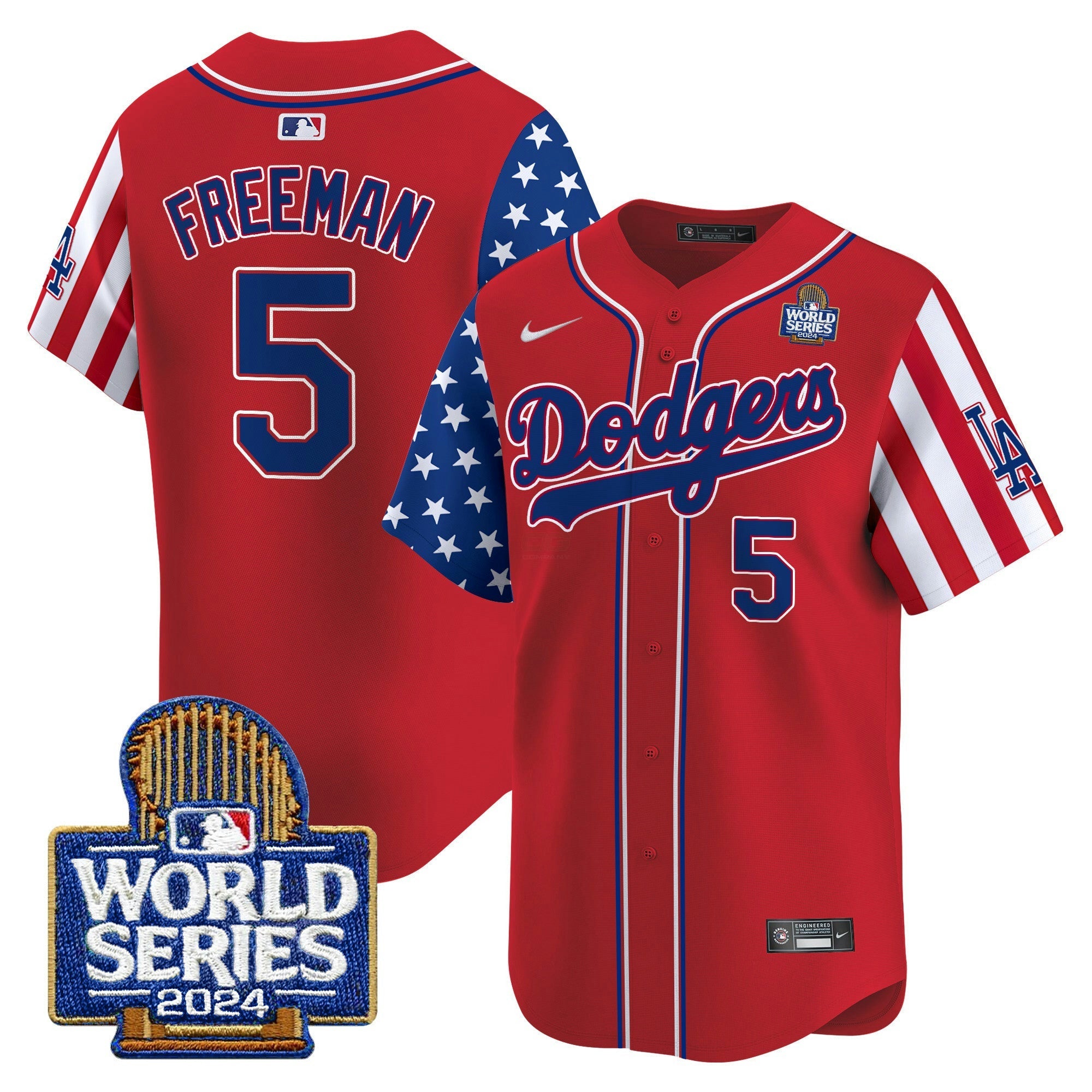 Camisa MLB Men’s American Style 2024 World Series Vapor Premier Limited Jersey V2
