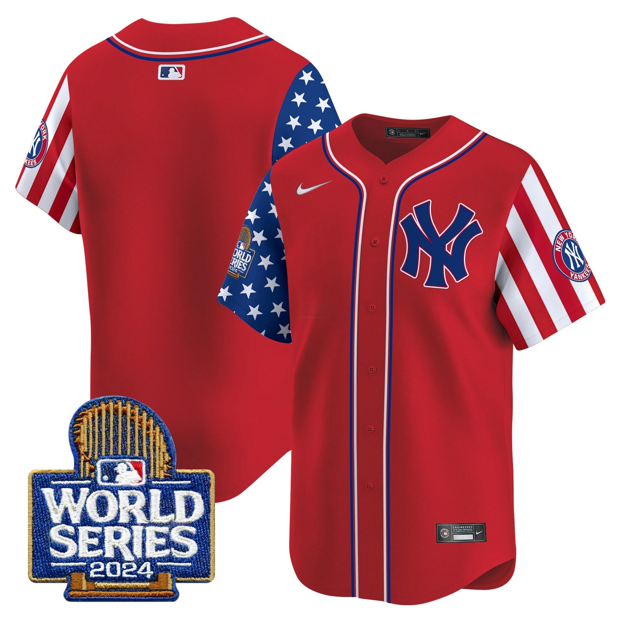 Camisa MLB Men’s American Style 2024 World Series Vapor Premier Limited Jersey
