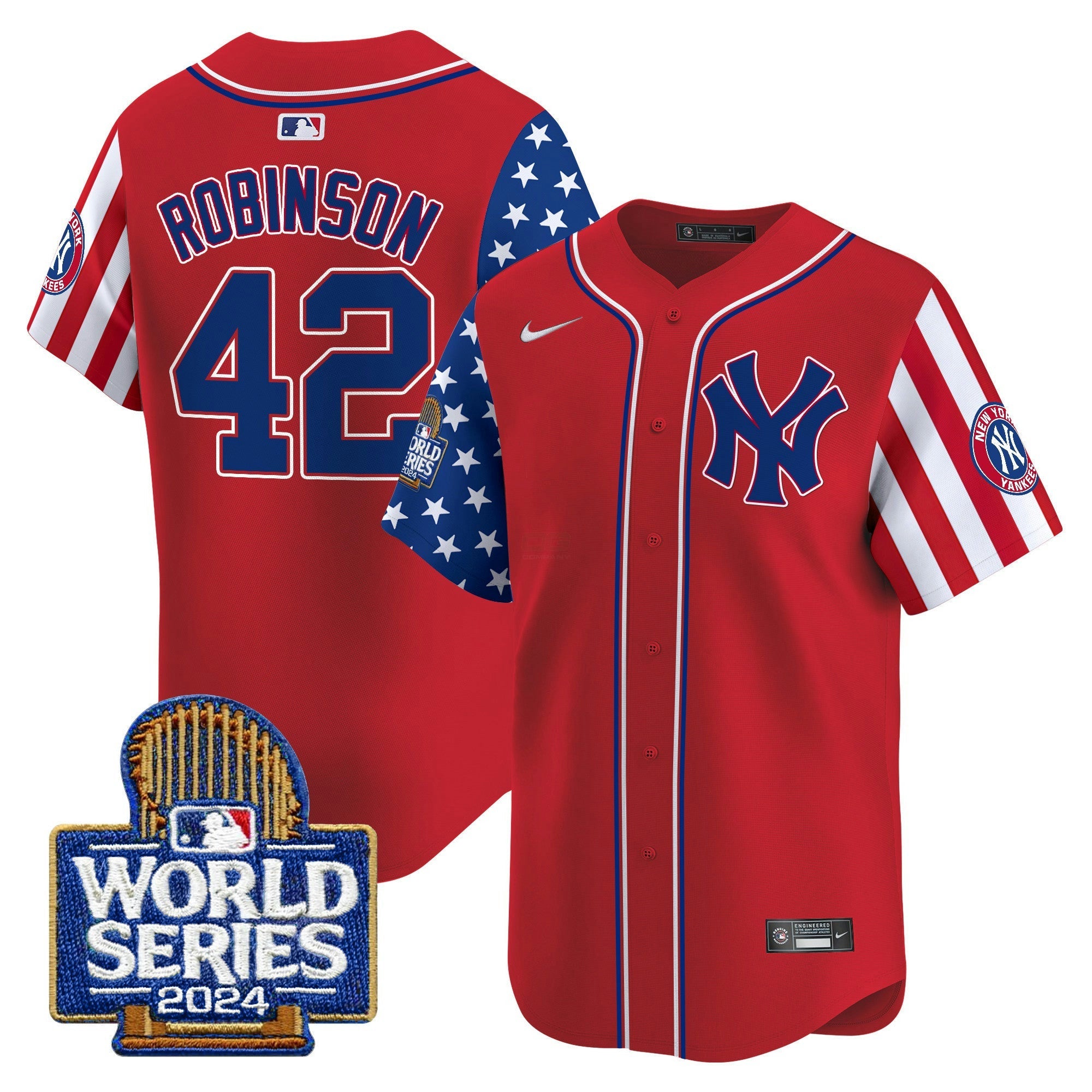 Camisa MLB Men’s American Style 2024 World Series Vapor Premier Limited Jersey