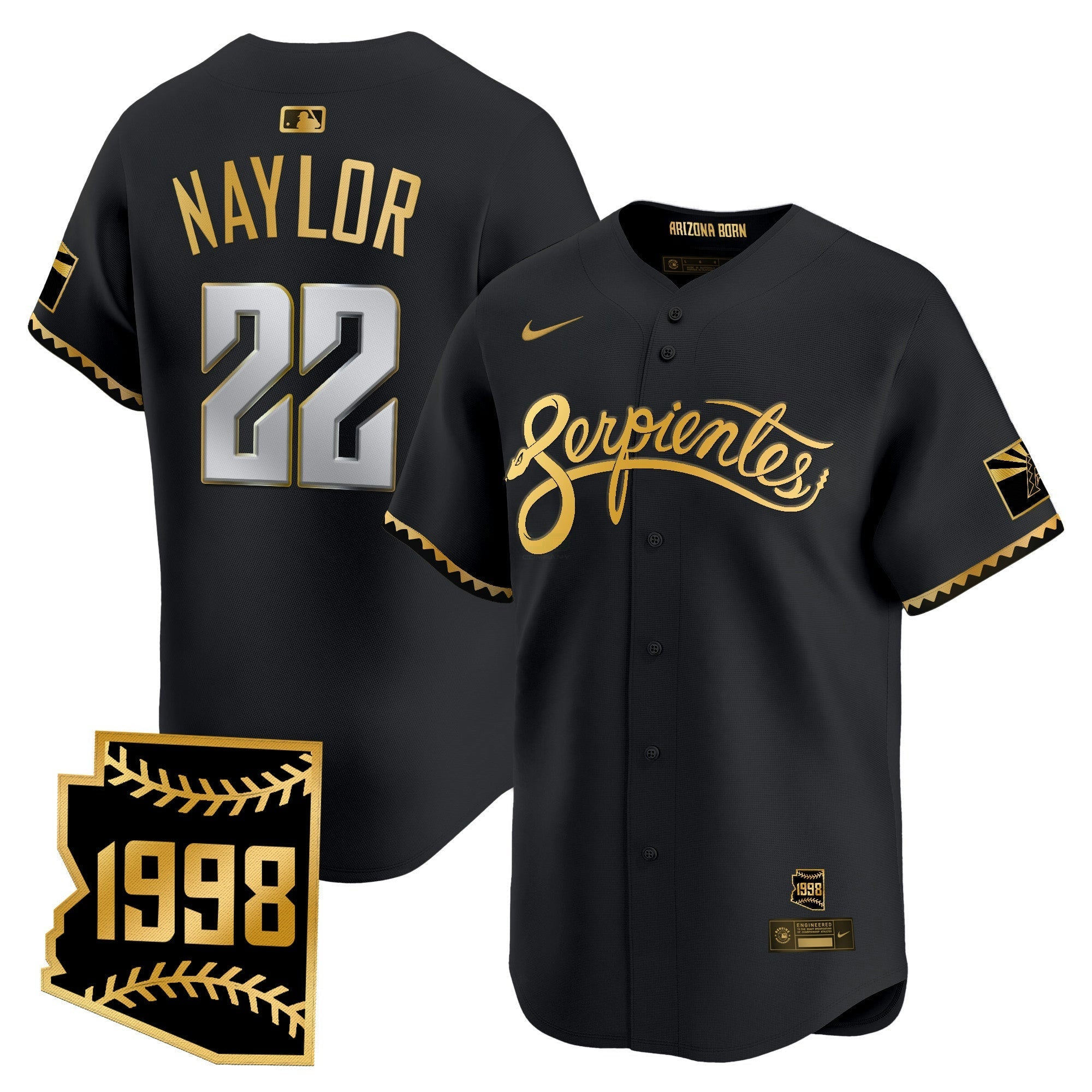 Camisa MLB Men’s Arizona 2025 City Connect Vapor Premier Limited Jersey V2 – Stitched