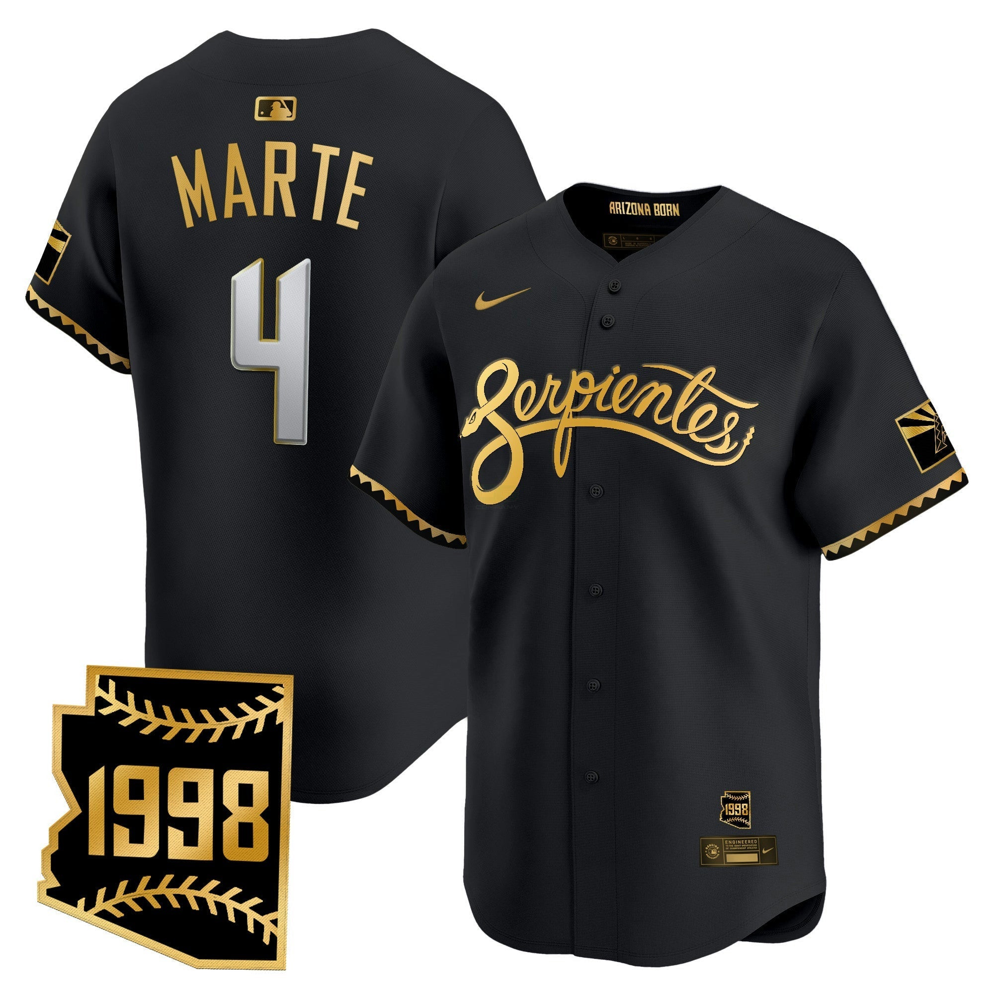 Camisa MLB Men’s Arizona 2025 City Connect Vapor Premier Limited Jersey V2 – Stitched