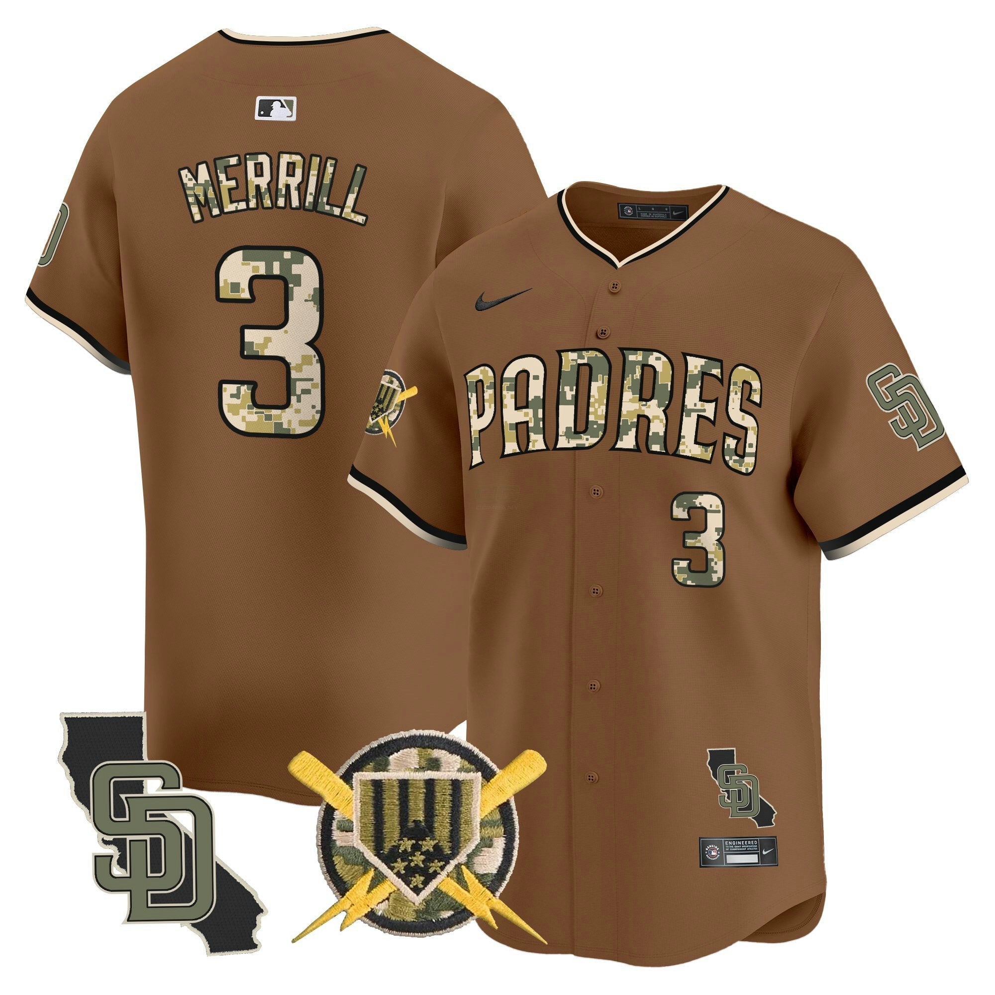 Camisa MLB Men’s Armed Forces Day Vapor Premier Limited Jersey