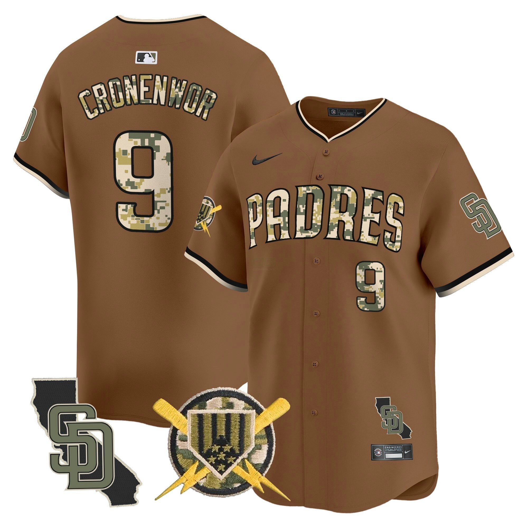 Camisa MLB Men’s Armed Forces Day Vapor Premier Limited Jersey