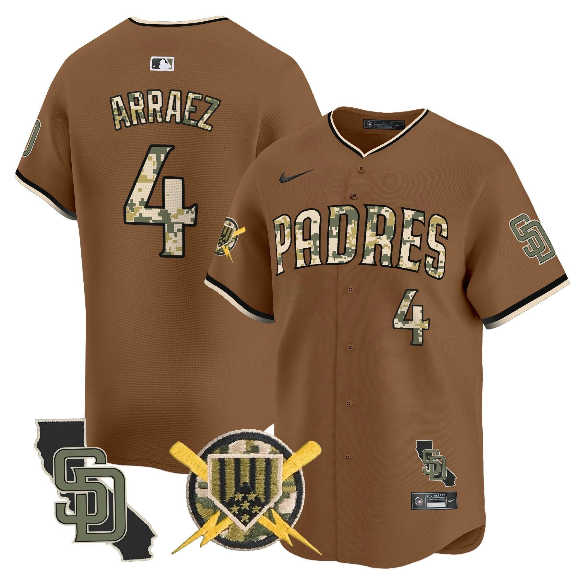 Camisa MLB Men’s Armed Forces Day Vapor Premier Limited Jersey