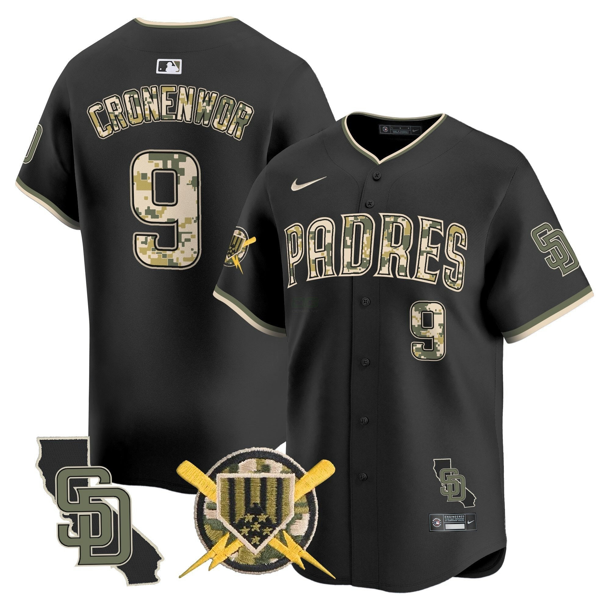 Camisa MLB Men’s Armed Forces Day Vapor Premier Limited Jersey