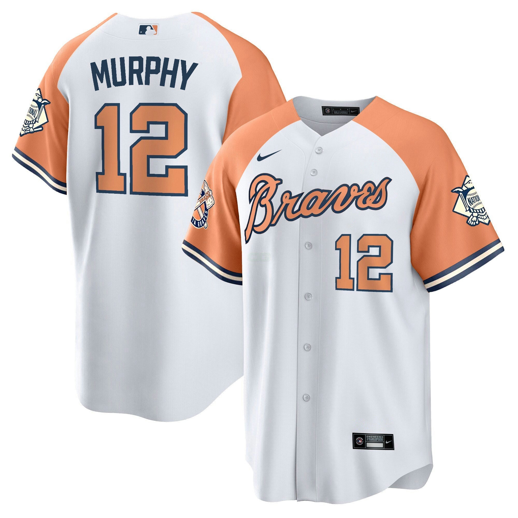 Camisa MLB Men’s Atlanta Peaches n’ Creme Jersey