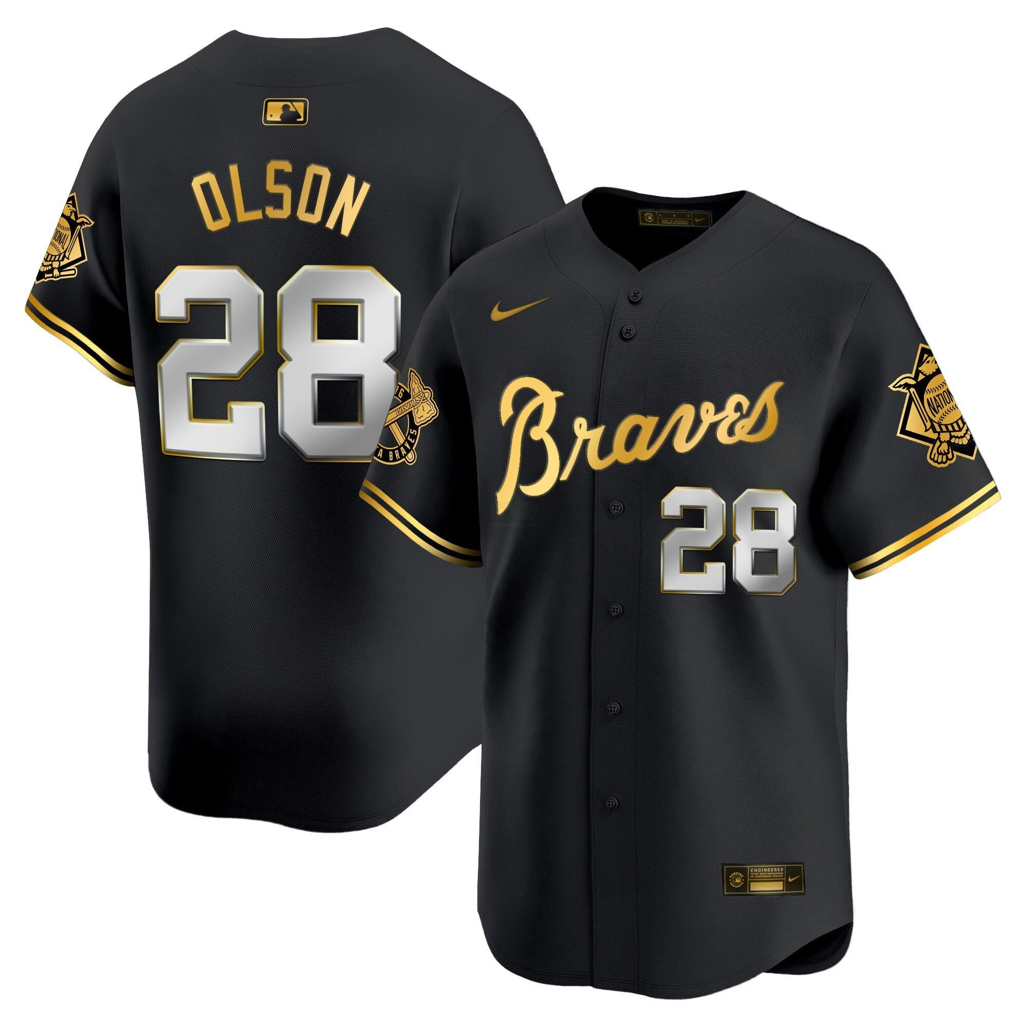 Camisa MLB Men’s Atlanta Peaches n’ Creme Vapor Premier Limited Jersey