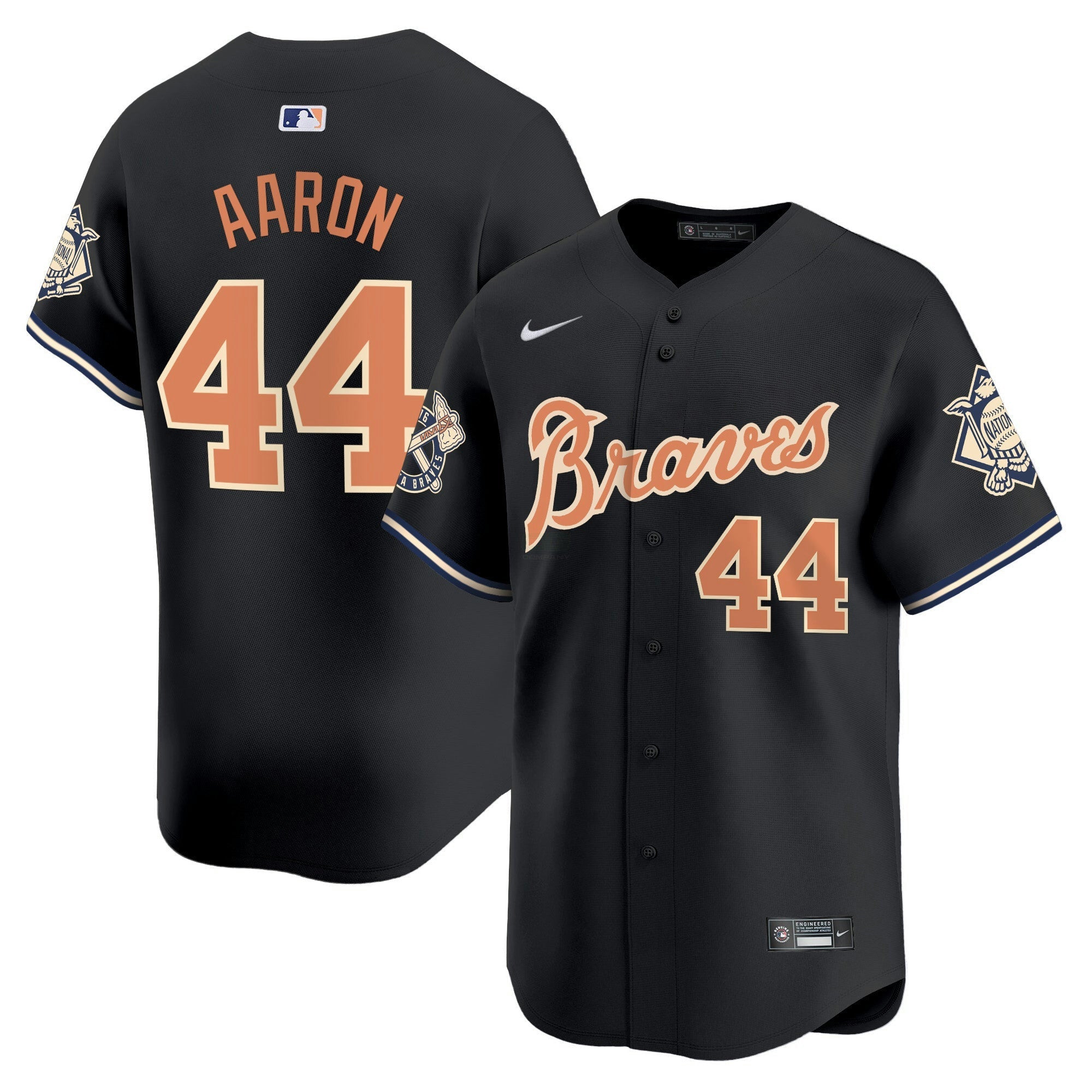 Camisa MLB Men’s Atlanta Peaches n’ Creme Vapor Premier Limited Jersey