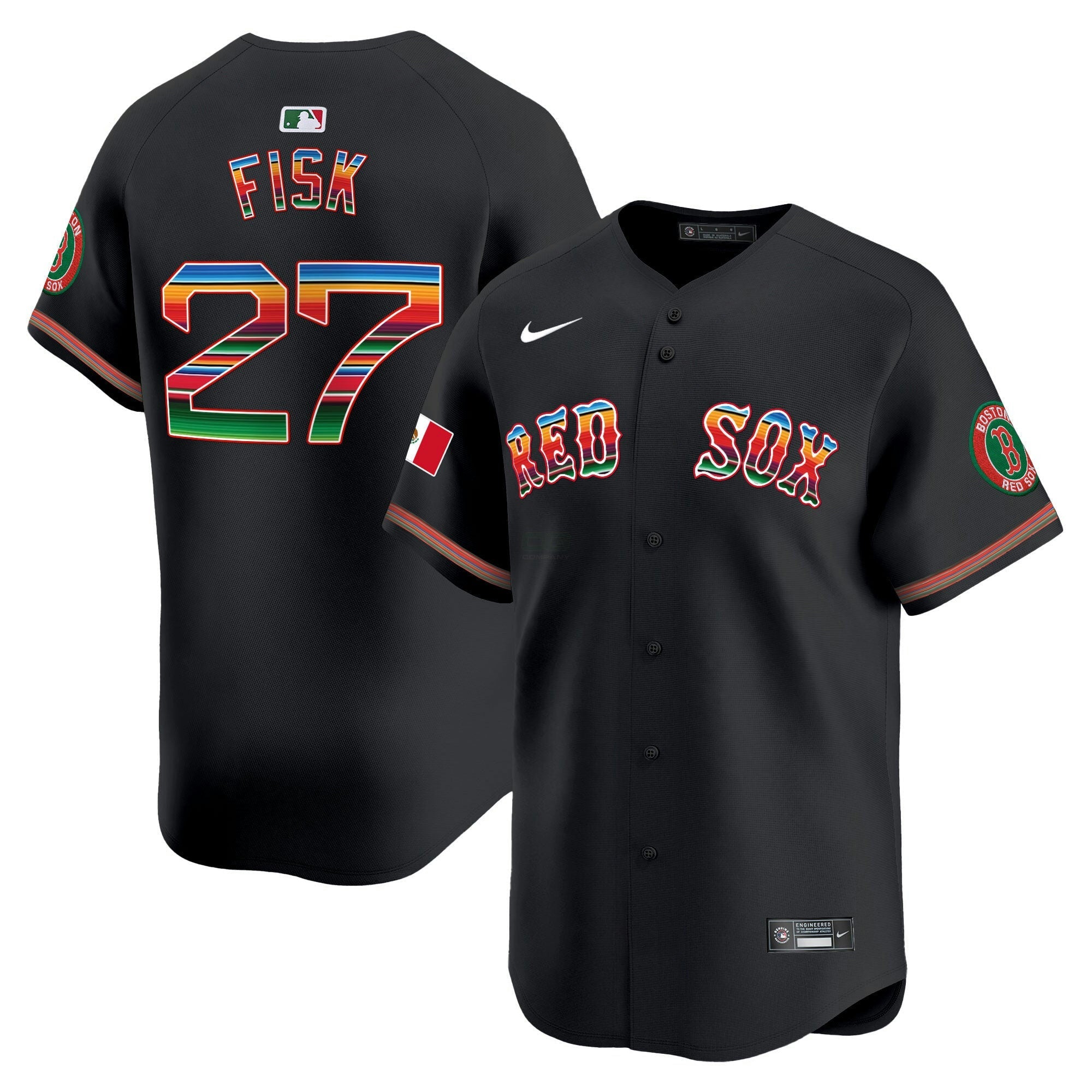 Camisa MLB Men’s Boston Mexico Vapor Premier Limited Jersey