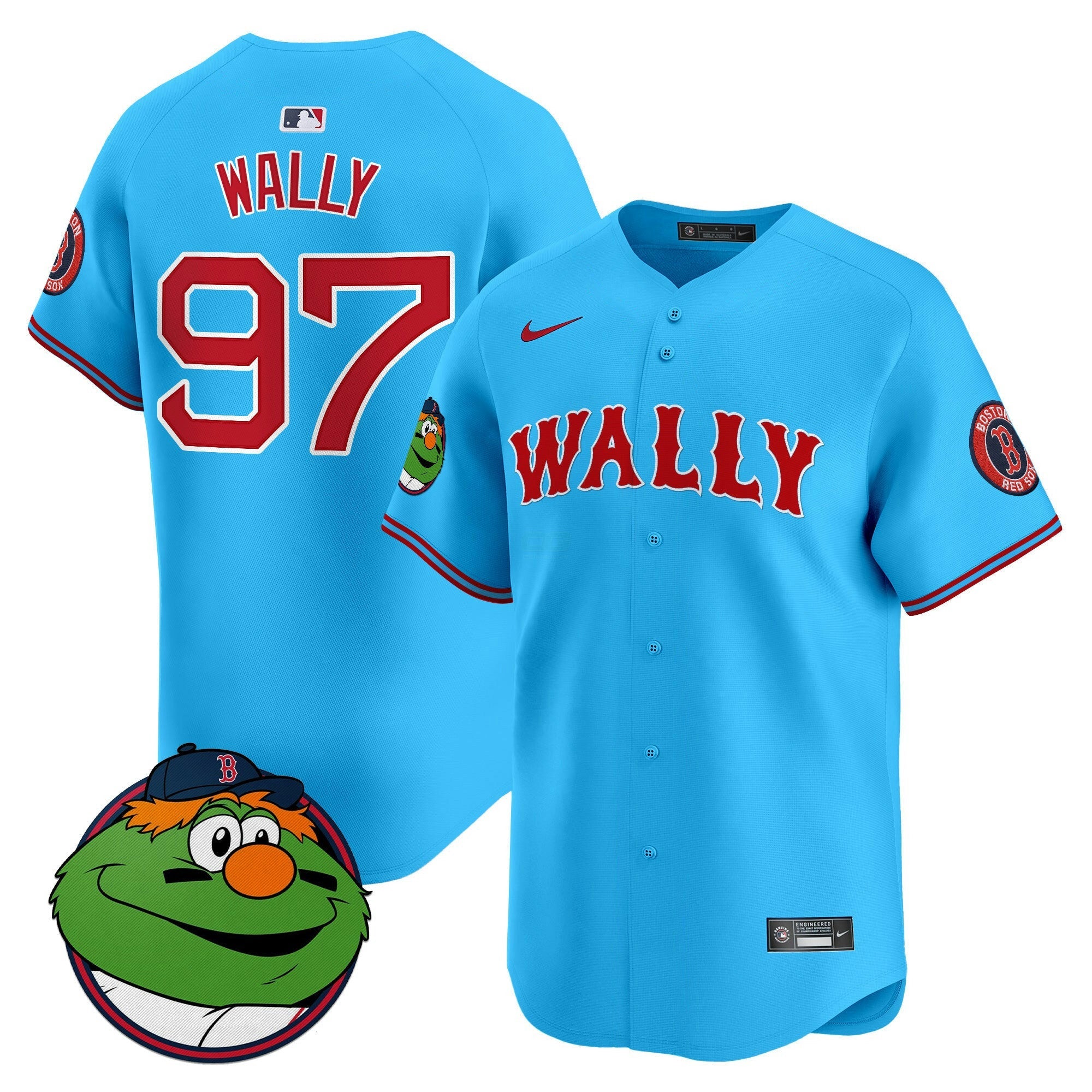 Camisa MLB Men’s Boston Wally Vapor Premier Limited Jersey