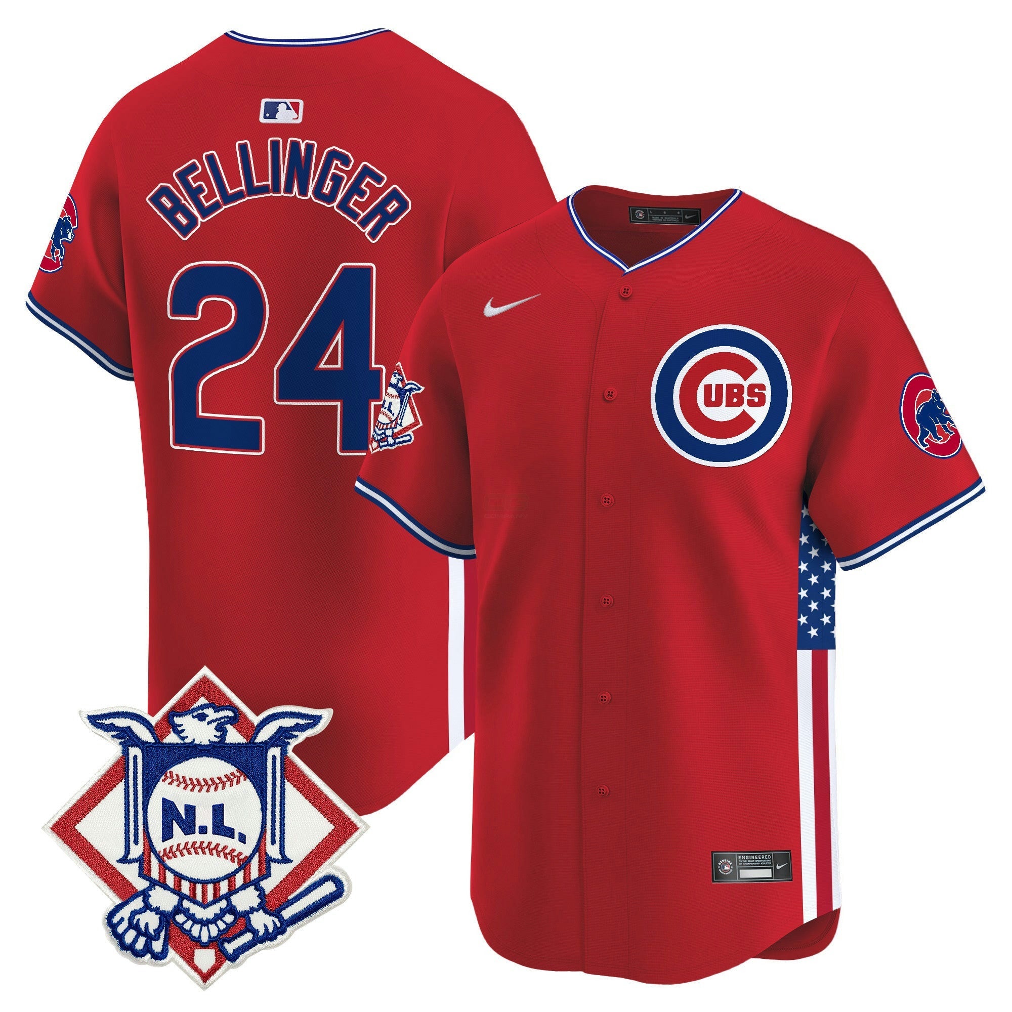 Camisa MLB Men’s Chicago 2024 Fourth of July Vapor Premier Limited Jersey V3
