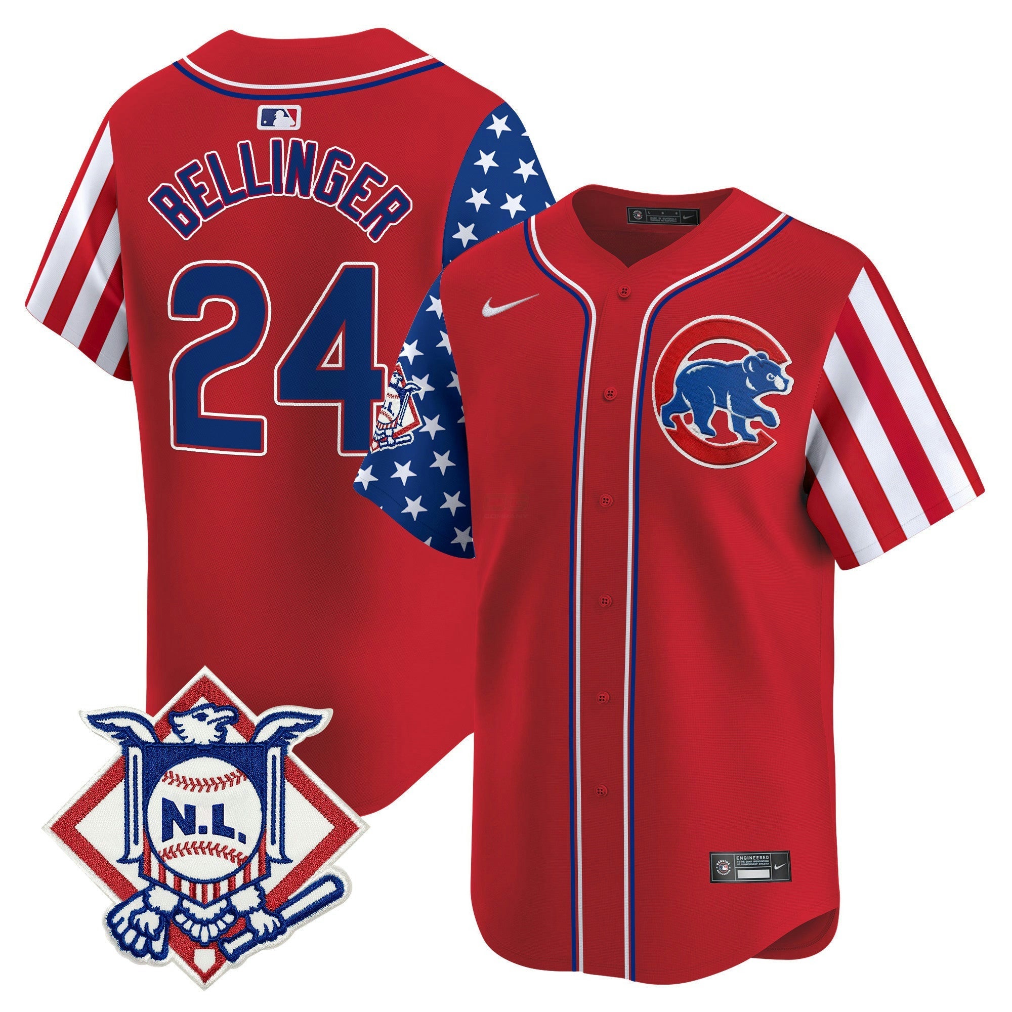 Camisa MLB Men’s Chicago 2024 Fourth of July Vapor Premier Limited Jersey