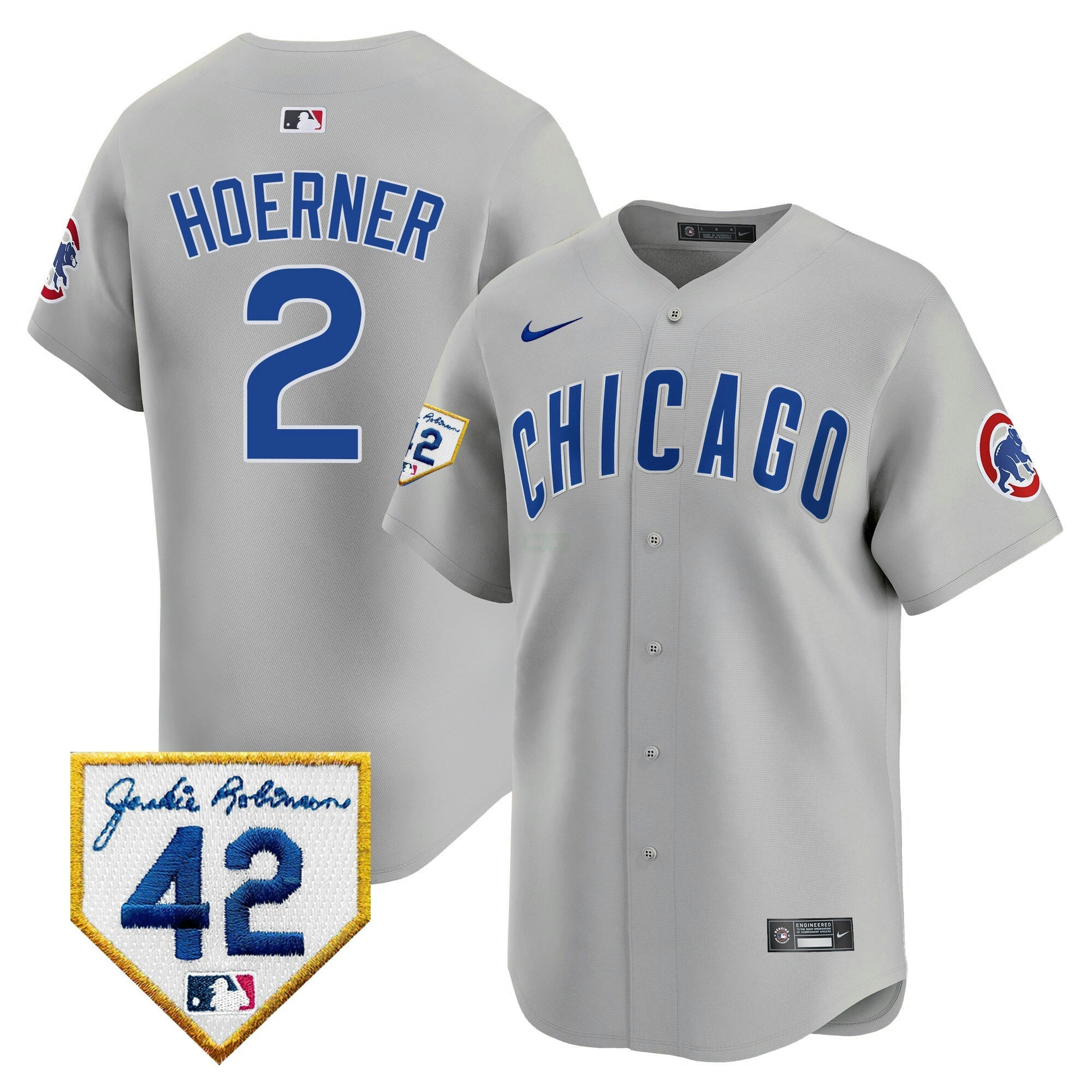Camisa MLB Men’s Chicago 2024 Jackie Robinson Patch Vapor Premier Limited Jersey