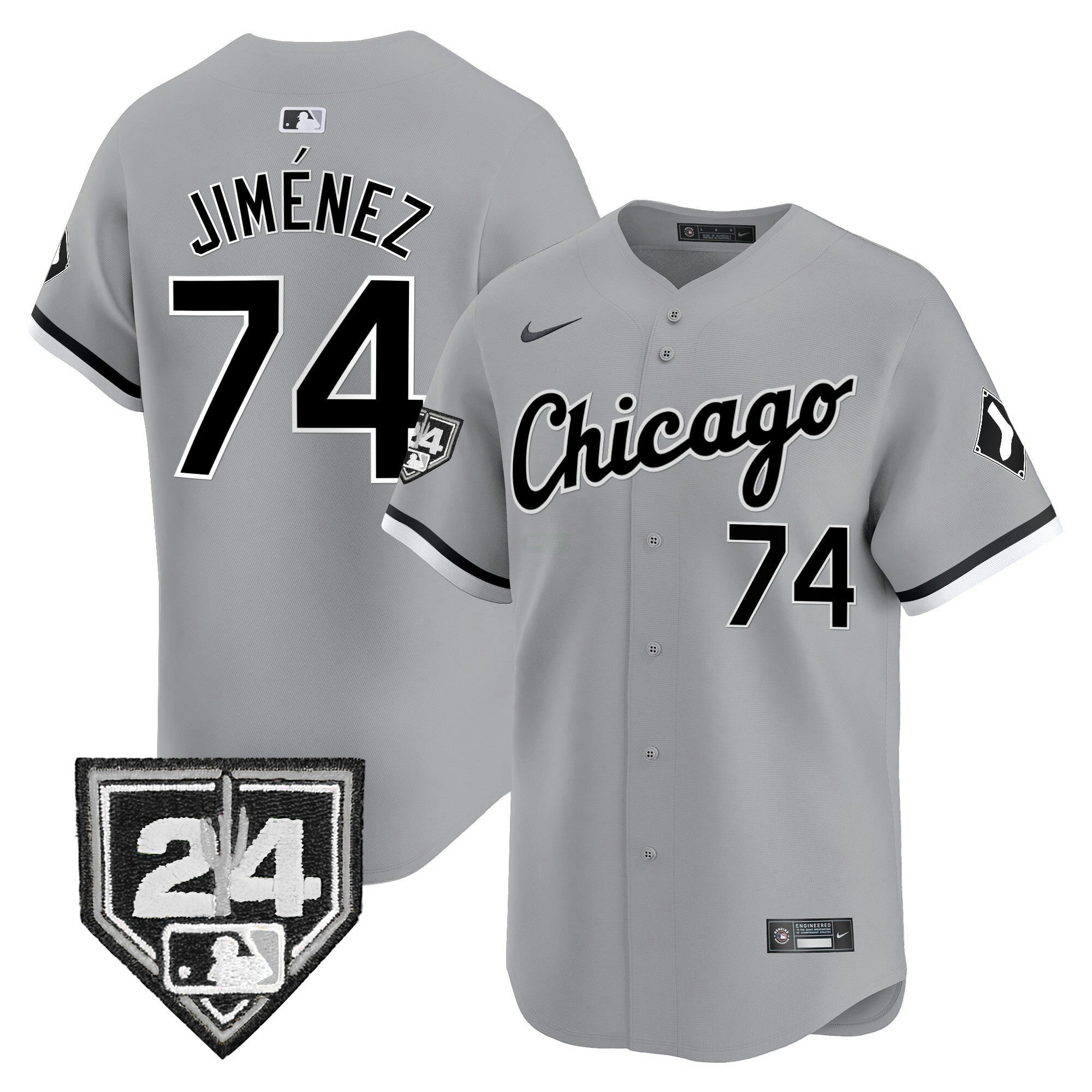 Camisa MLB Men’s Chicago 2024 Spring Training Patch Vapor Premier Limited Jersey