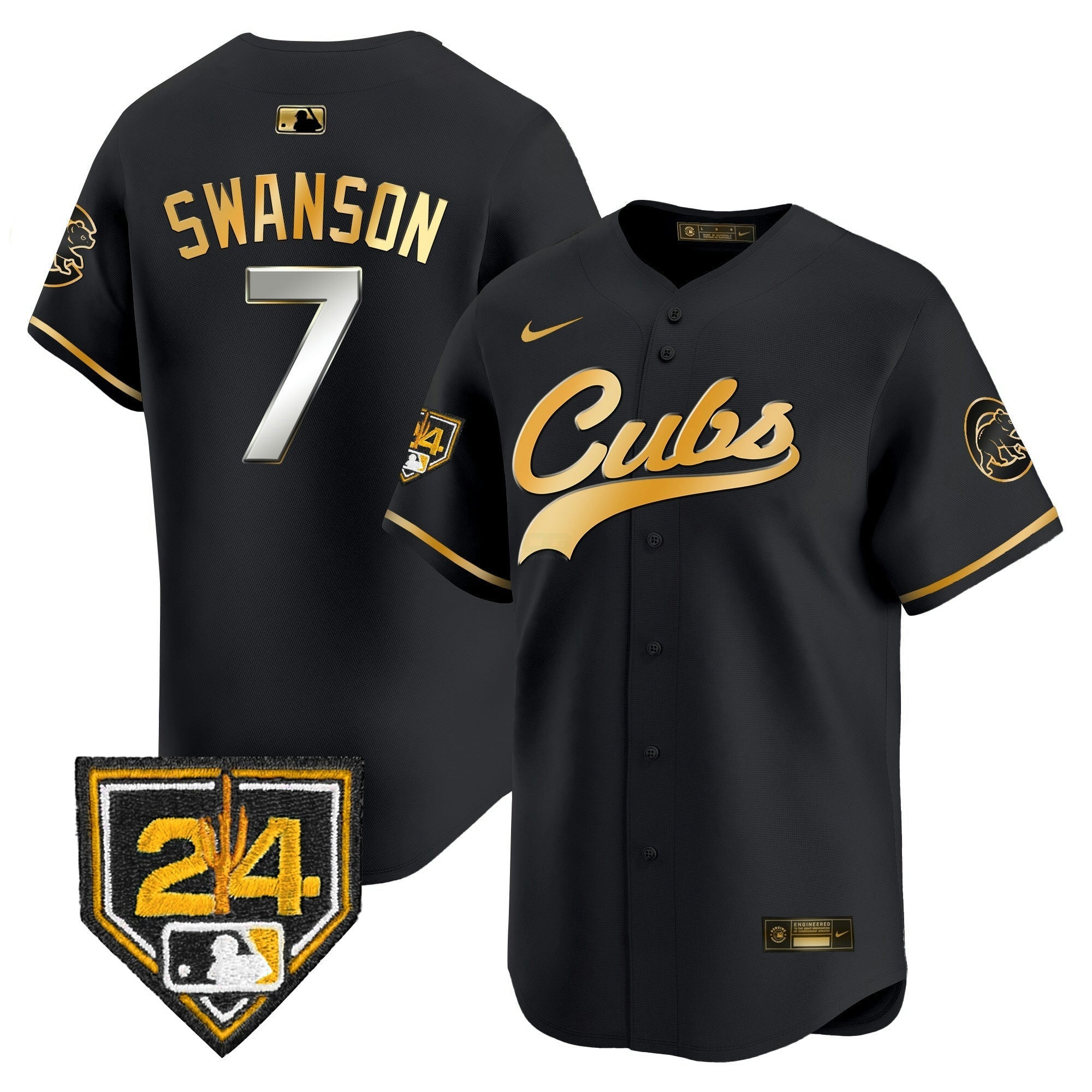 Camisa MLB Men’s Chicago 2024 Spring Training Patch Vapor Premier Limited Jersey