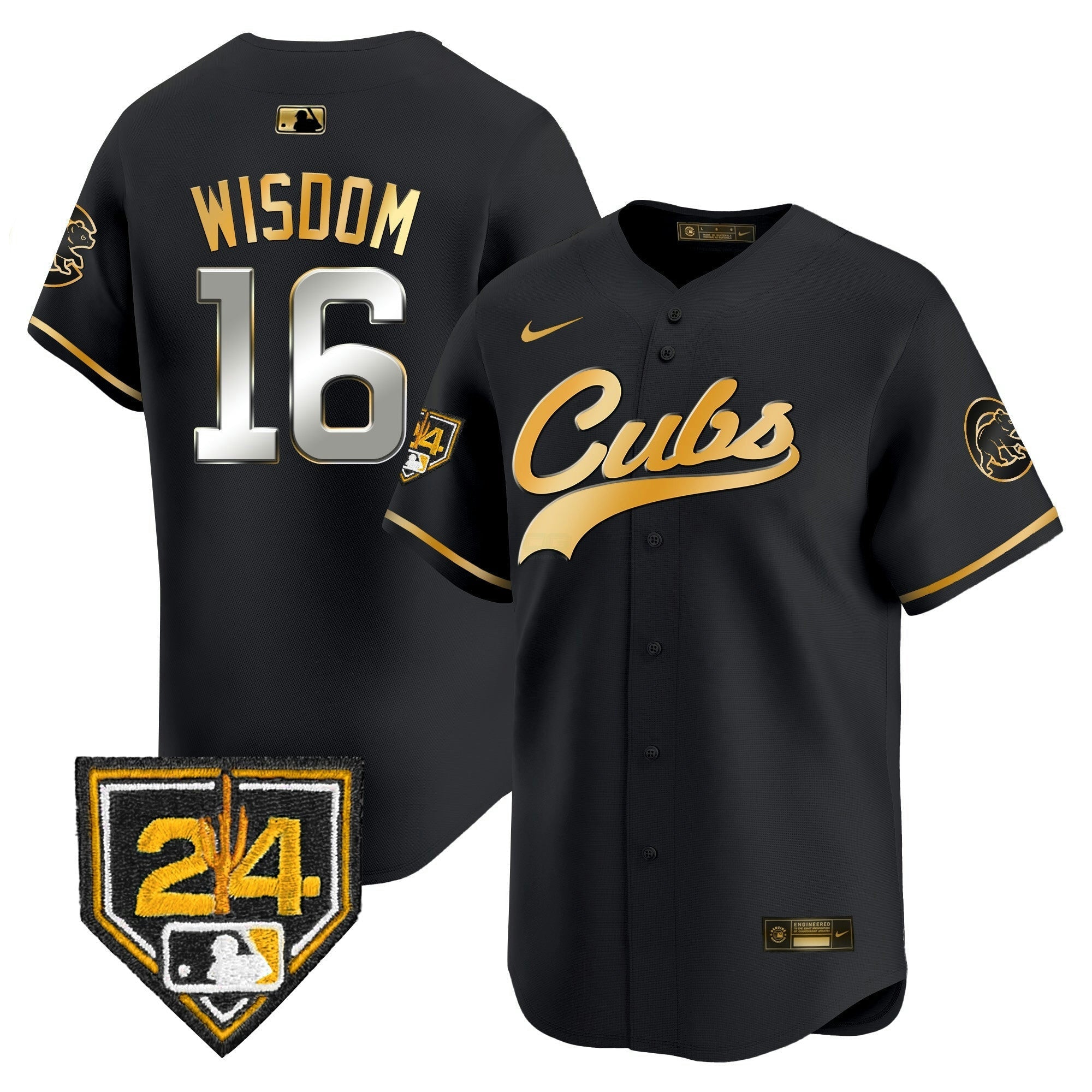 Camisa MLB Men’s Chicago 2024 Spring Training Patch Vapor Premier Limited Jersey