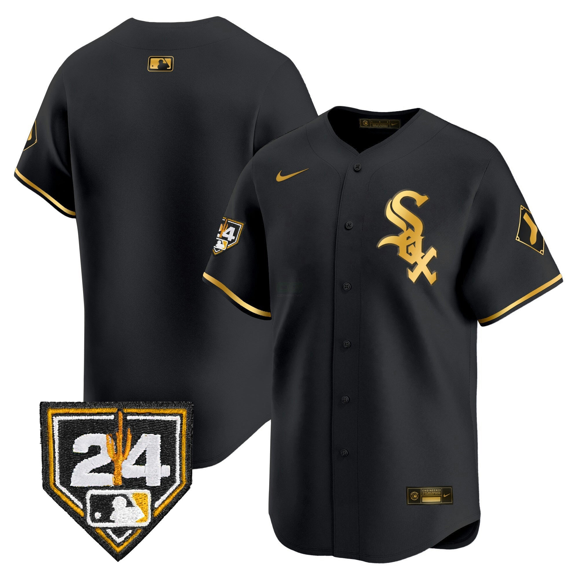 Camisa MLB Men’s Chicago 2024 Spring Training Patch Vapor Premier Limited Jersey