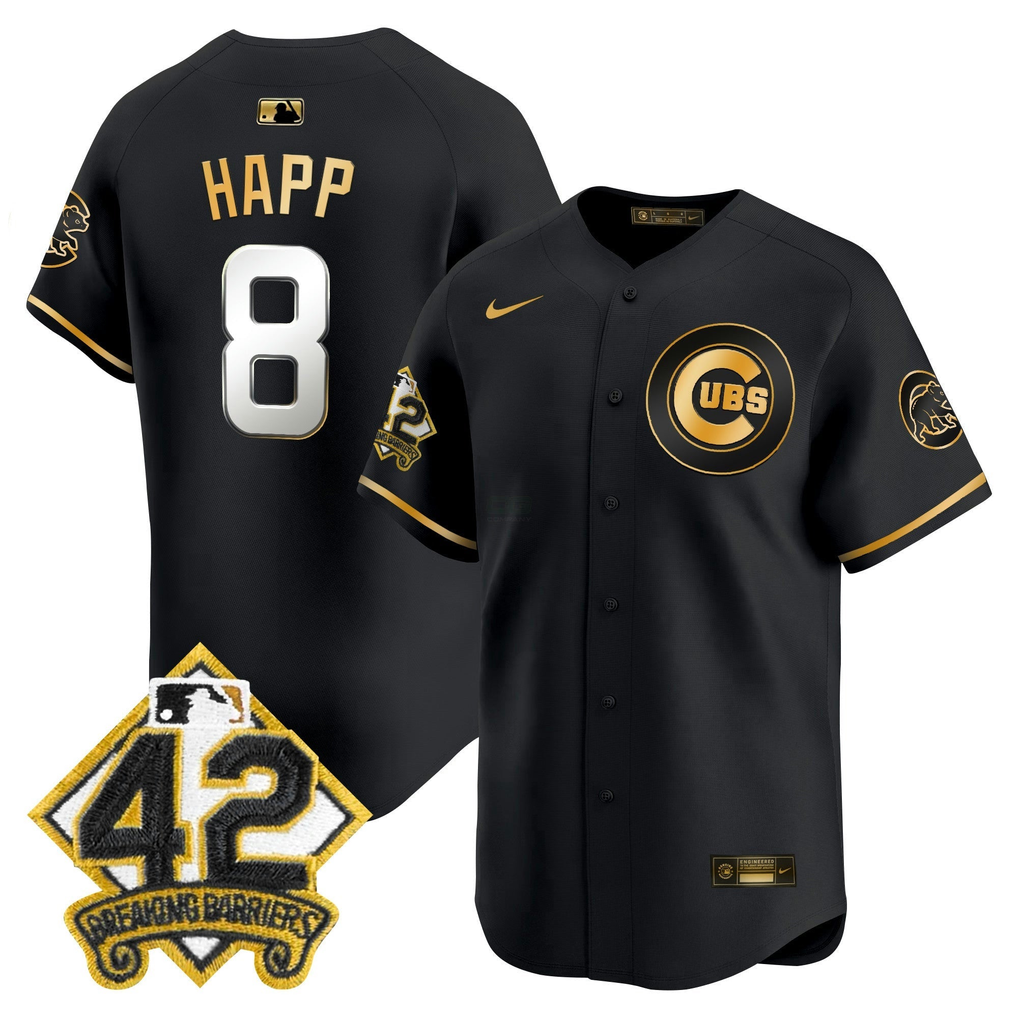 Camisa MLB Men’s Chicago 2025 Jackie Robinson Patch Vapor Premier Limited Jersey