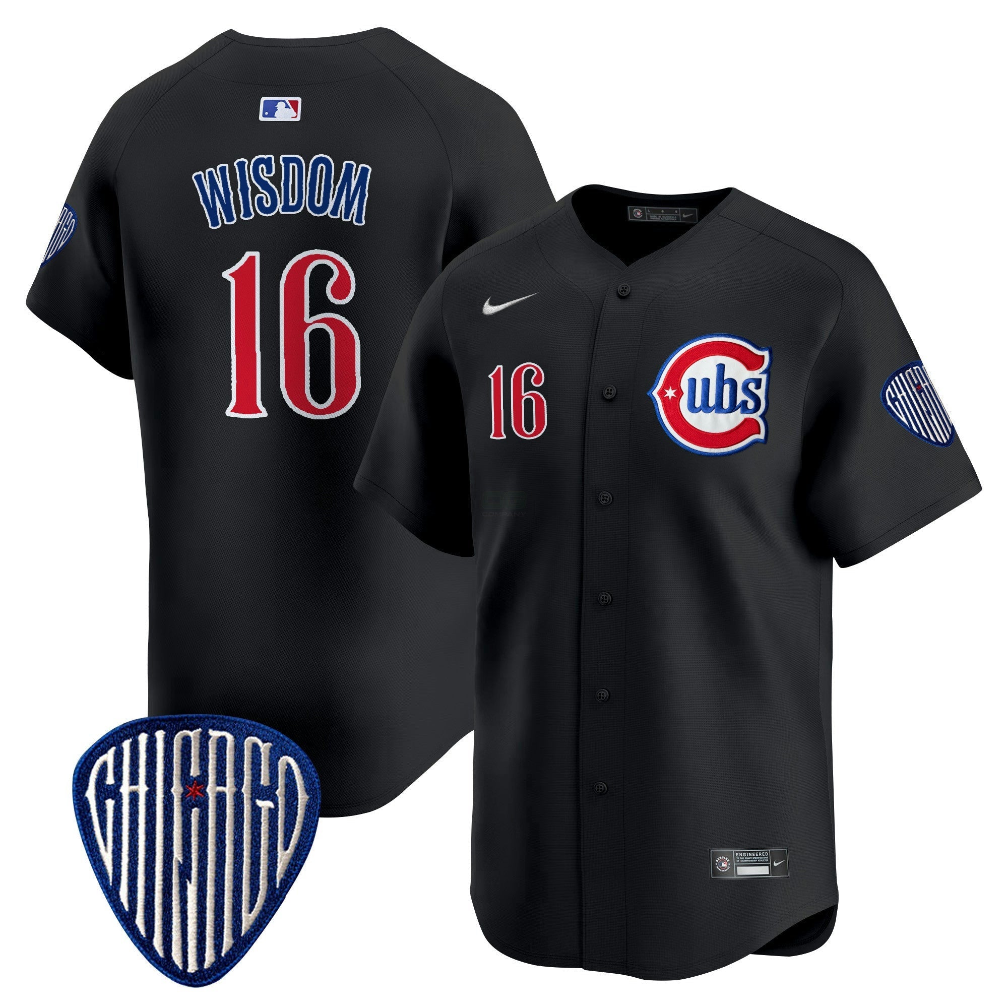 Camisa MLB Men’s Chicago Blue Alternativa Vapor Premier Limited Jersey