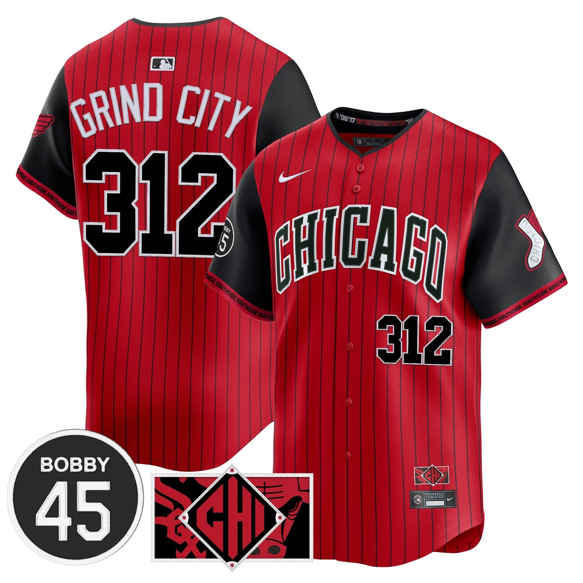 Camisa MLB Men’s Chicago Bobby Jenks Vapor Premier Limited Jersey