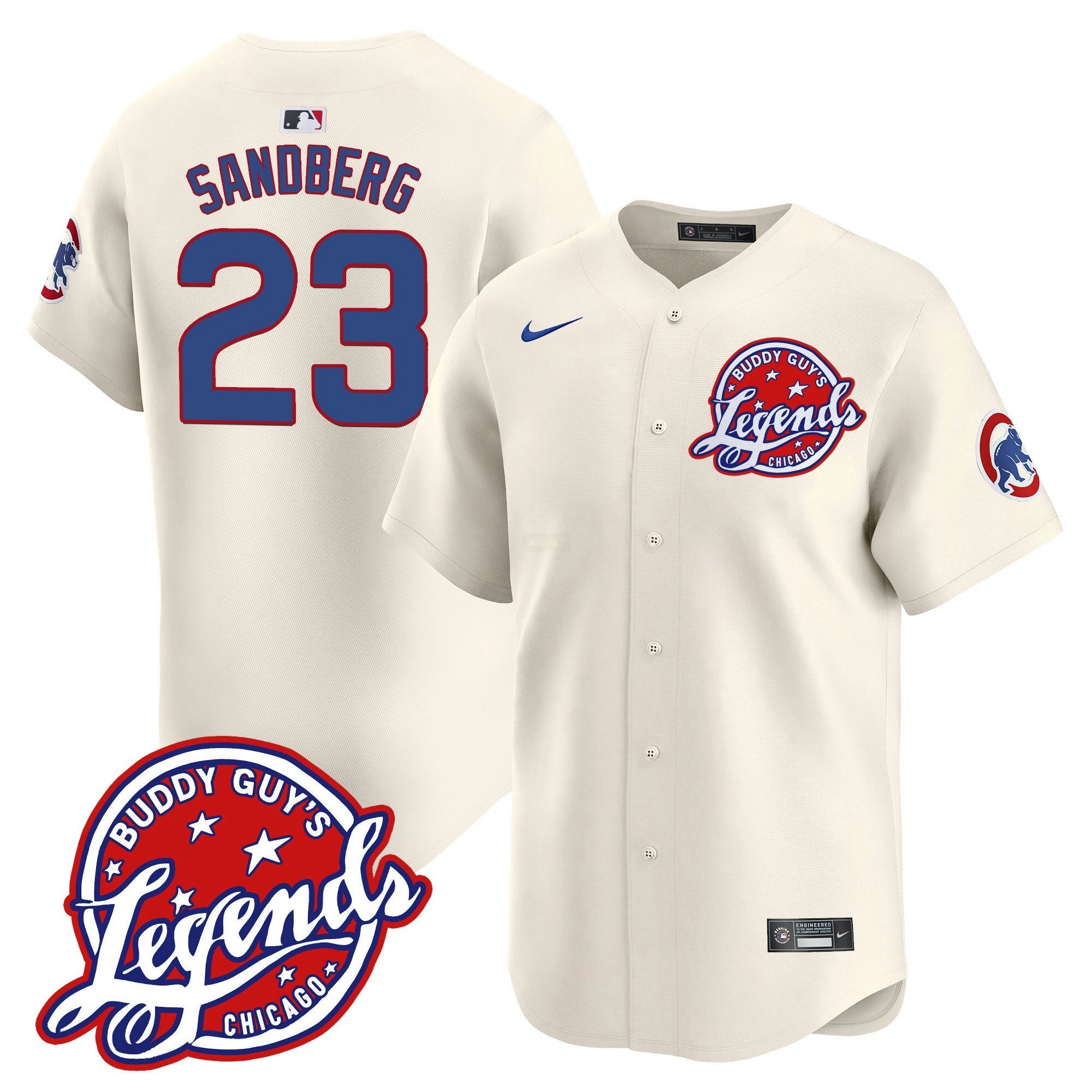 Camisa MLB Men’s Chicago Buddy Guy’s Legends Vapor Premier Limited Jersey