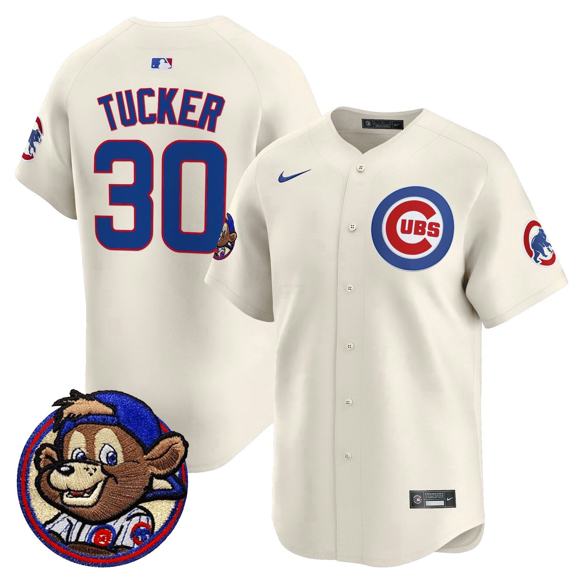 Camisa MLB Men’s Chicago Clark Patch Vapor Premier Limited Jersey