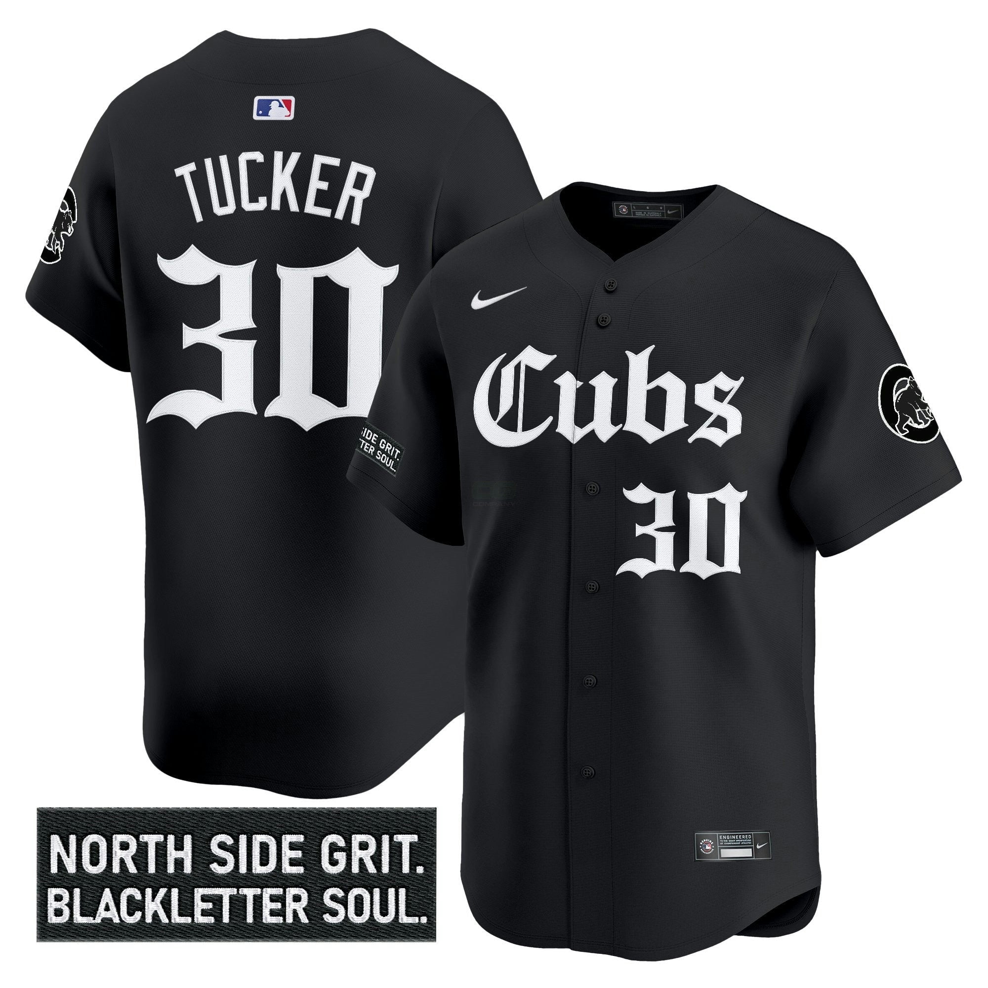 Camisa MLB Men’s Chicago ‘Gothic North Side Edition’ Vapor Premier Limited Jersey