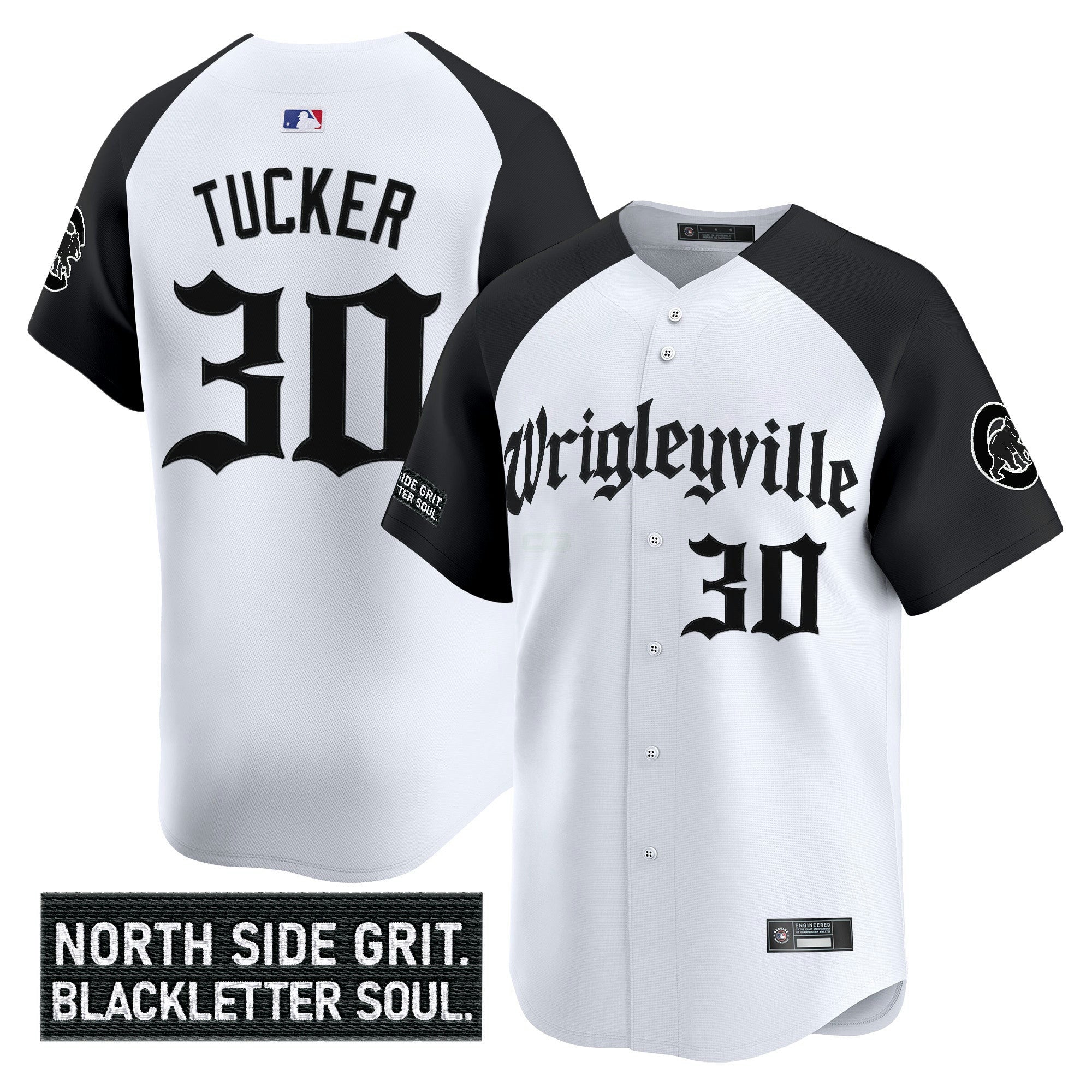 Camisa MLB Men’s Chicago ‘Gothic North Side Edition’ Vapor Premier Limited Jersey V2