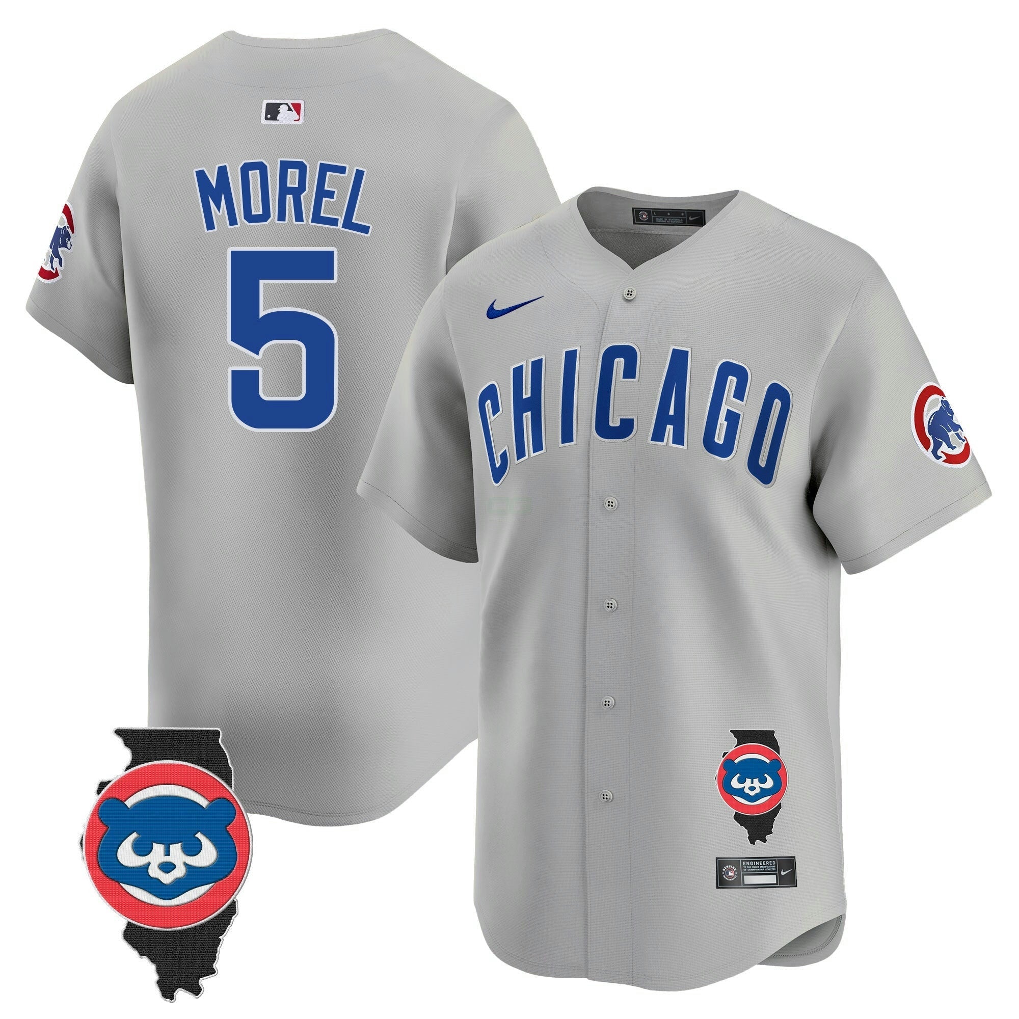 Camisa MLB Men’s Chicago Illinois Patch Vapor Premier Limited Jersey