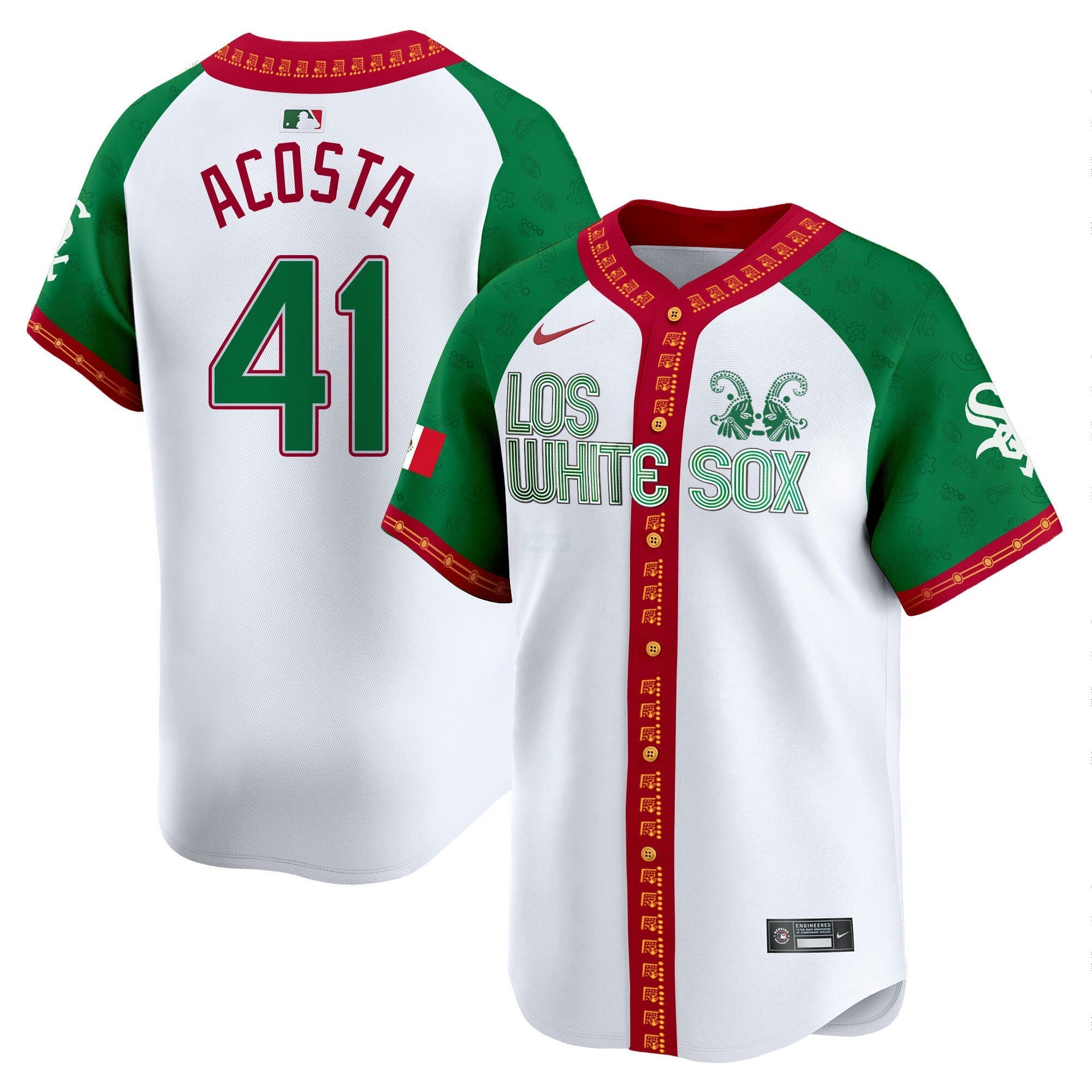 Camisa MLB Men’s Chicago Mexico Vapor Premier Limited Jersey