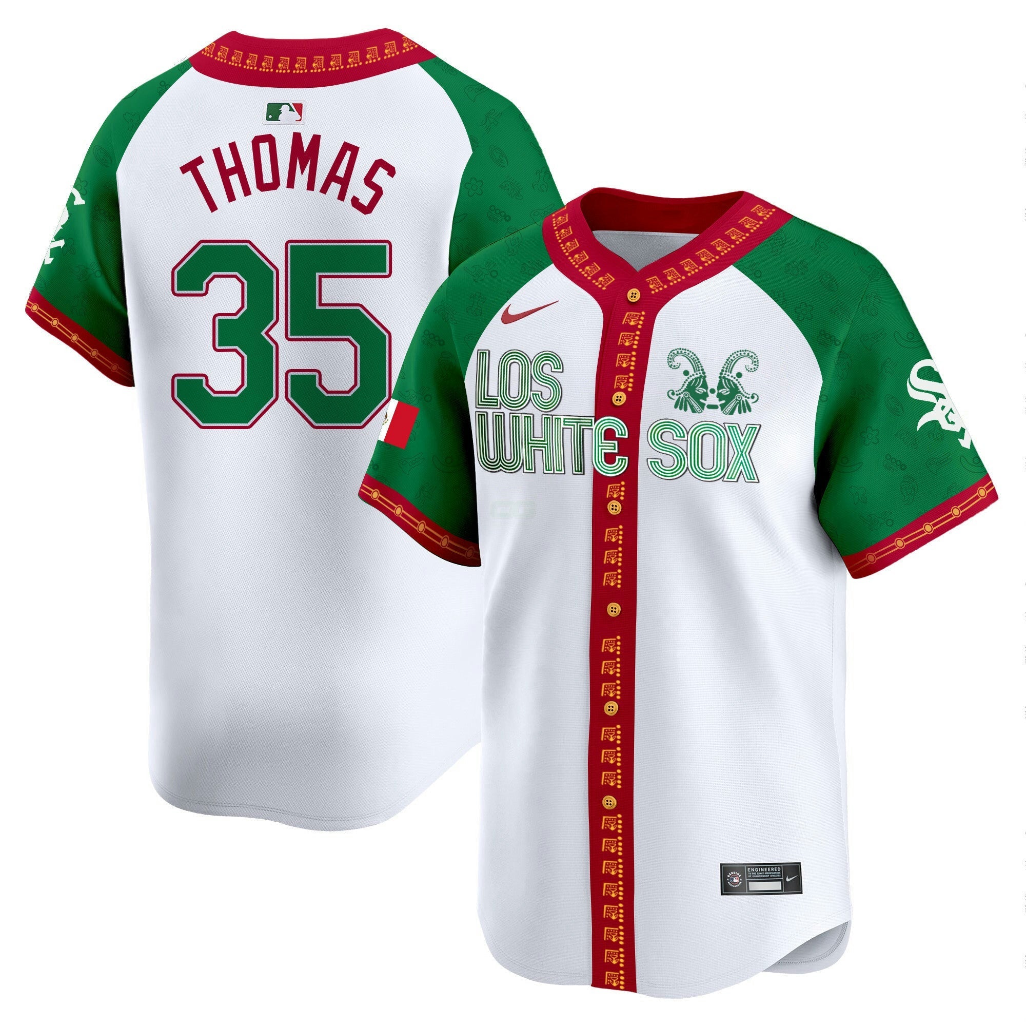 Camisa MLB Men’s Chicago Mexico Vapor Premier Limited Jersey