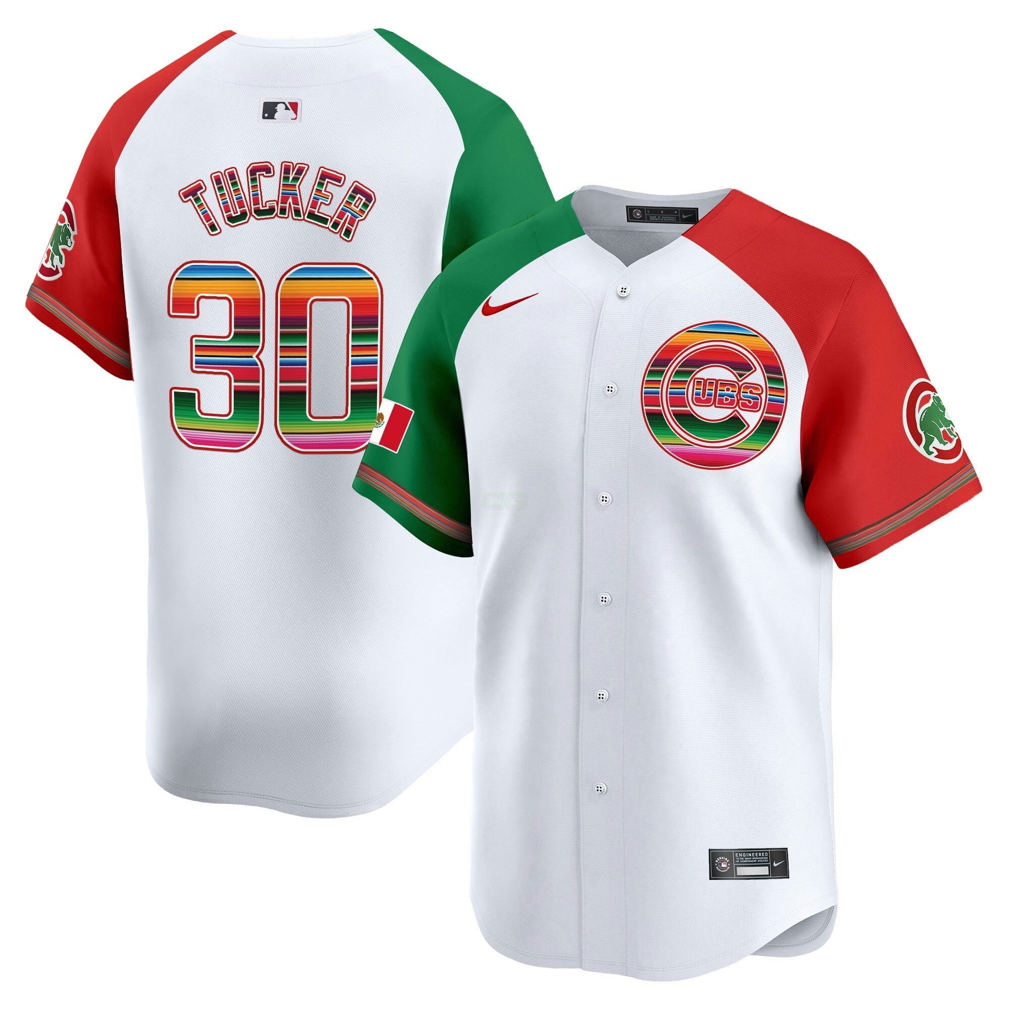 Camisa MLB Men’s Chicago Mexico Vapor Premier Limited Jersey