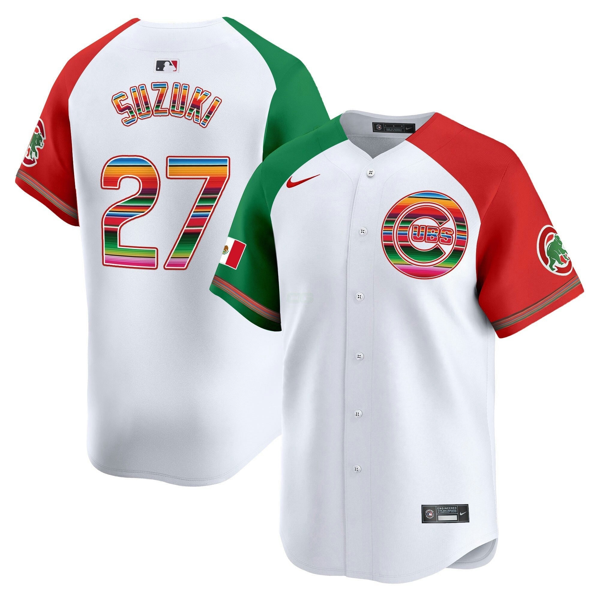 Camisa MLB Men’s Chicago Mexico Vapor Premier Limited Jersey