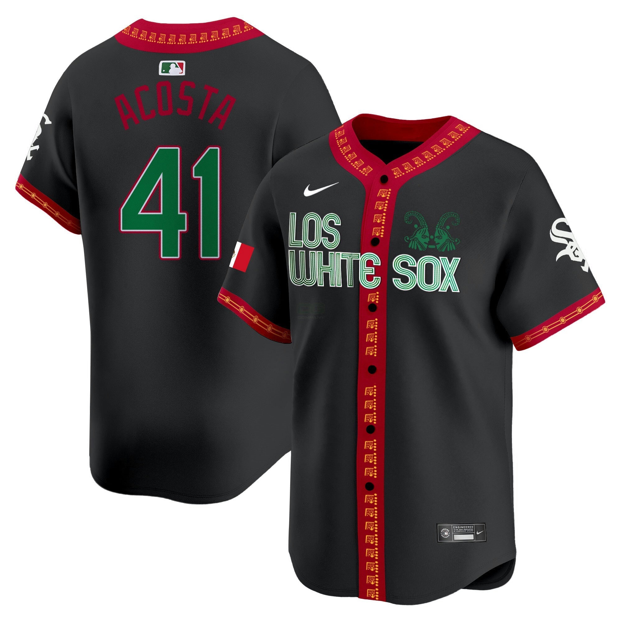 Camisa MLB Men’s Chicago Mexico Vapor Premier Limited Jersey
