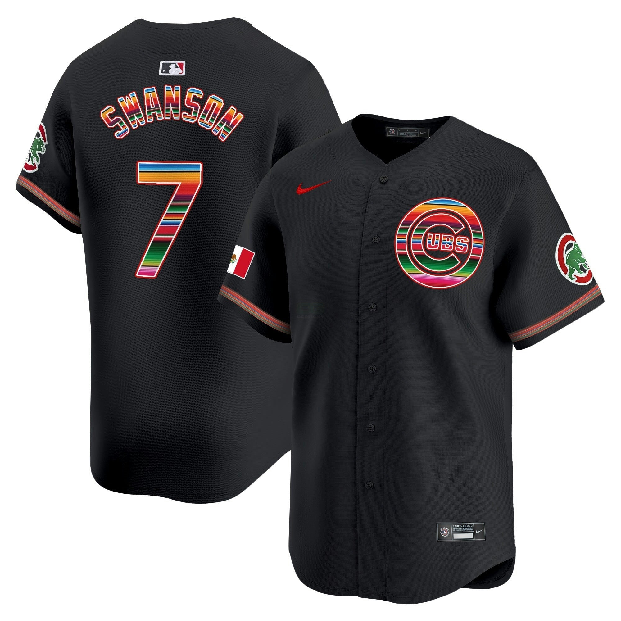 Camisa MLB Men’s Chicago Mexico Vapor Premier Limited Jersey