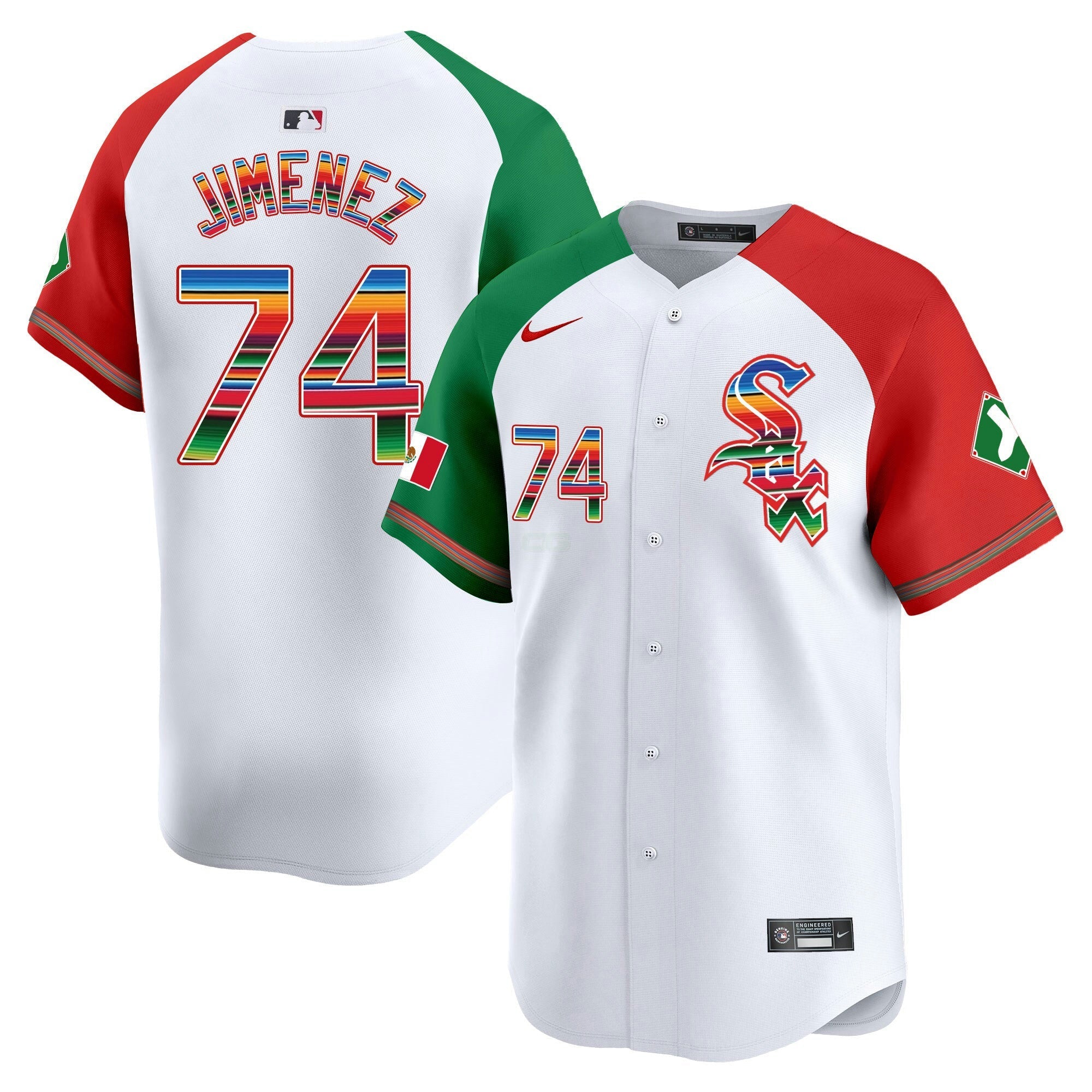 Camisa MLB Men’s Chicago Mexico Vapor Premier Limited Jersey V2
