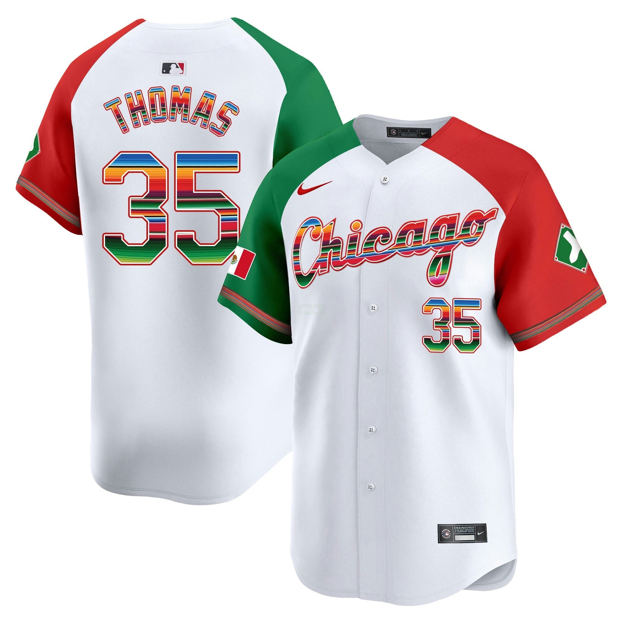 Camisa MLB Men’s Chicago Mexico Vapor Premier Limited Jersey V3