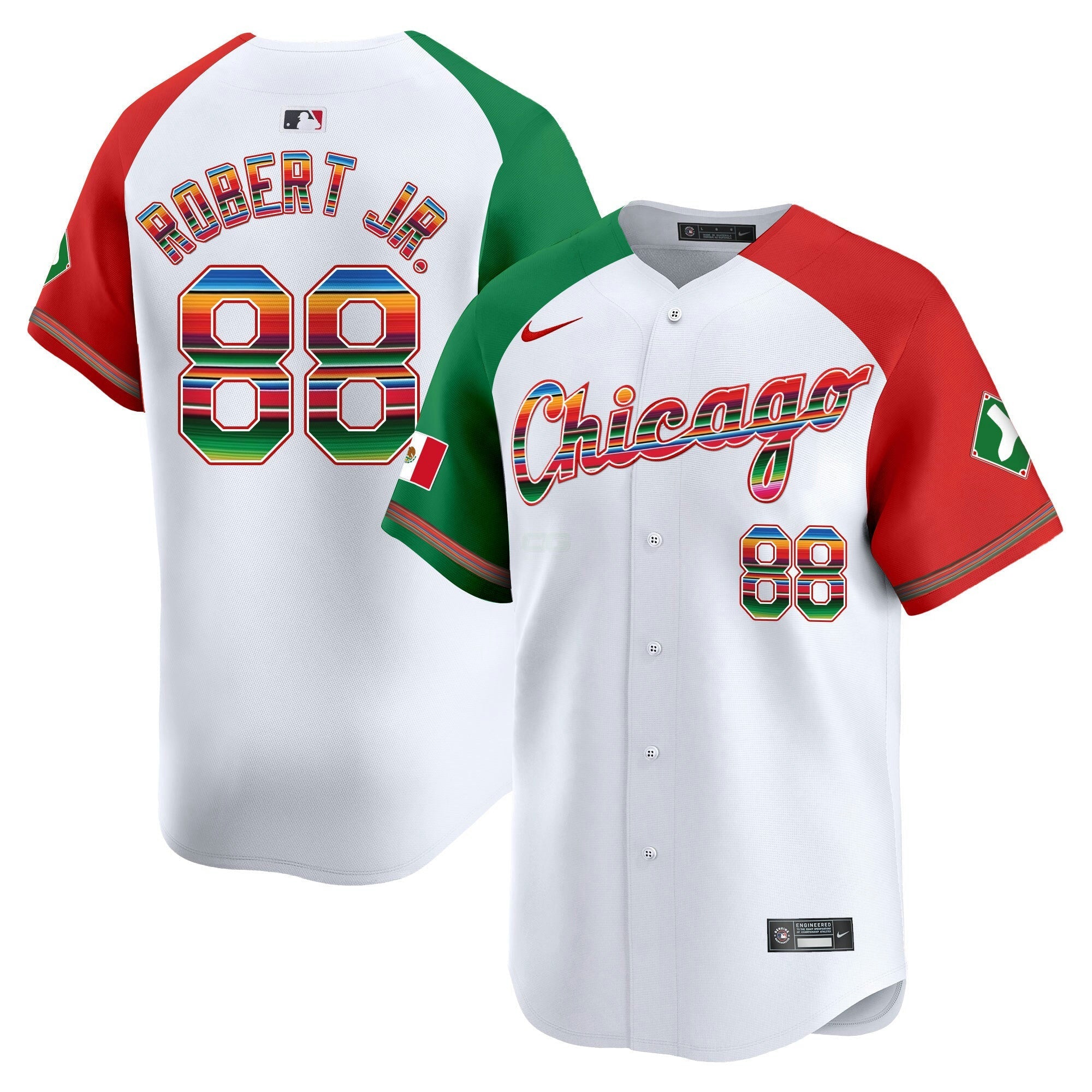 Camisa MLB Men’s Chicago Mexico Vapor Premier Limited Jersey V3