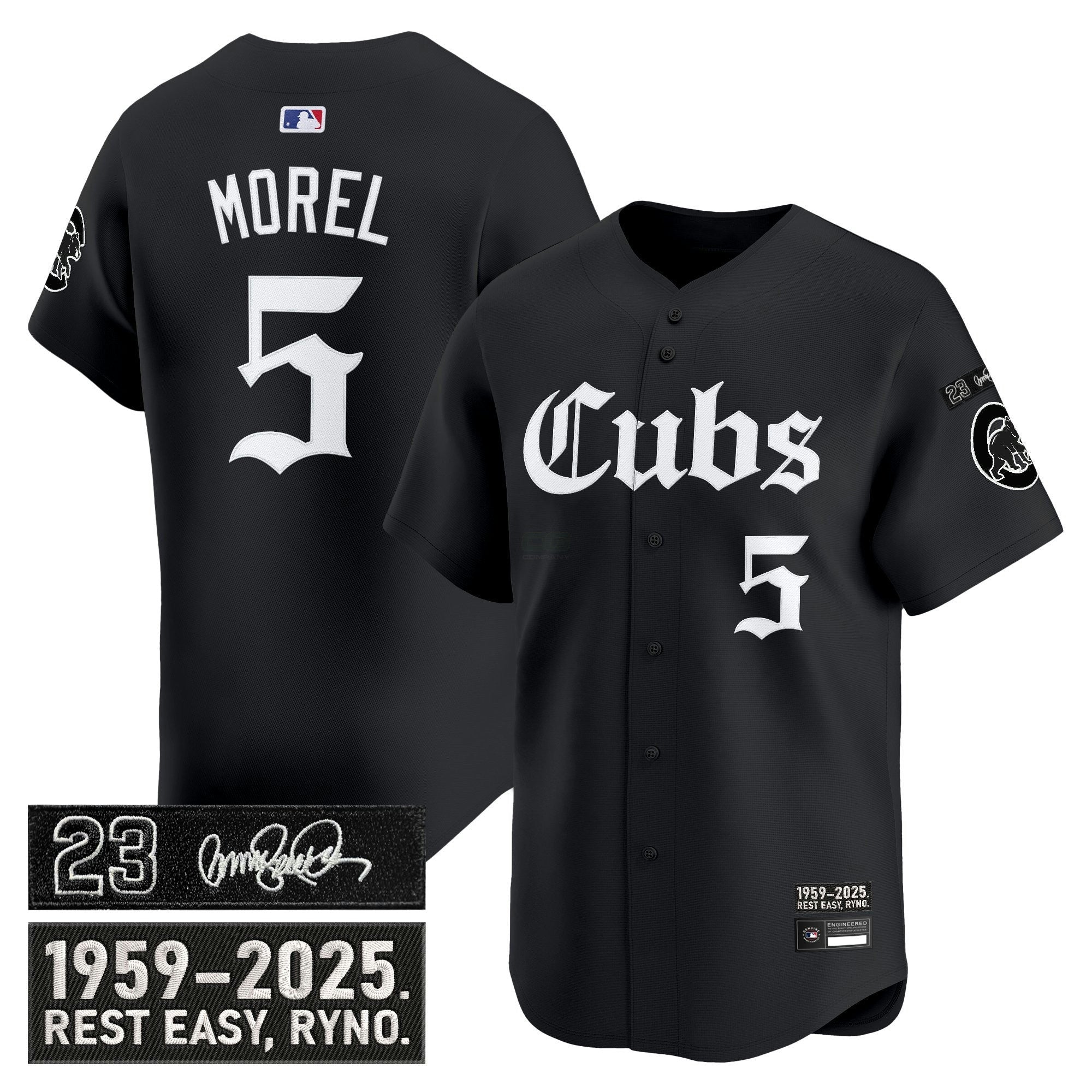 Camisa MLB Men’s Chicago ‘Ryne Sandberg Tribute’ Vapor Premier Limited Jersey – Gothic Edition
