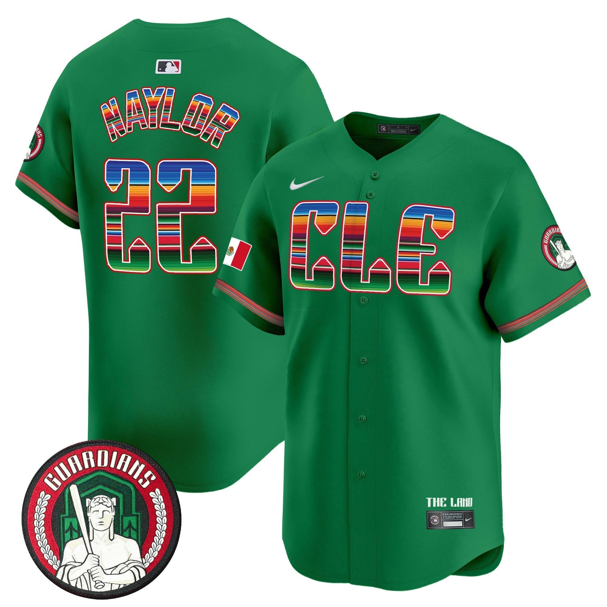 Camisa MLB Men’s Cleveland Mexico Vapor Premier Limited Jersey