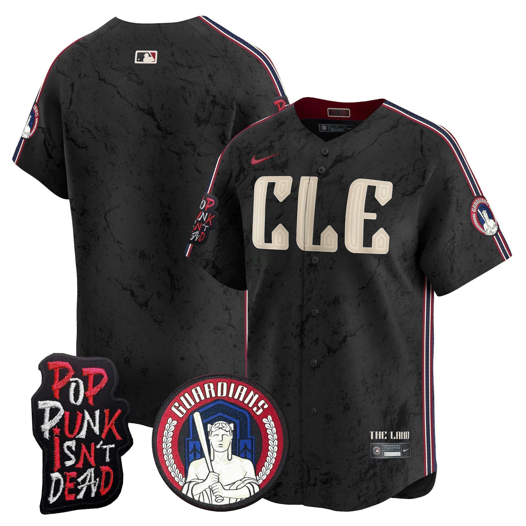 Camisa MLB Men’s Cleveland MGK Patch Vapor Premier Limited Jersey