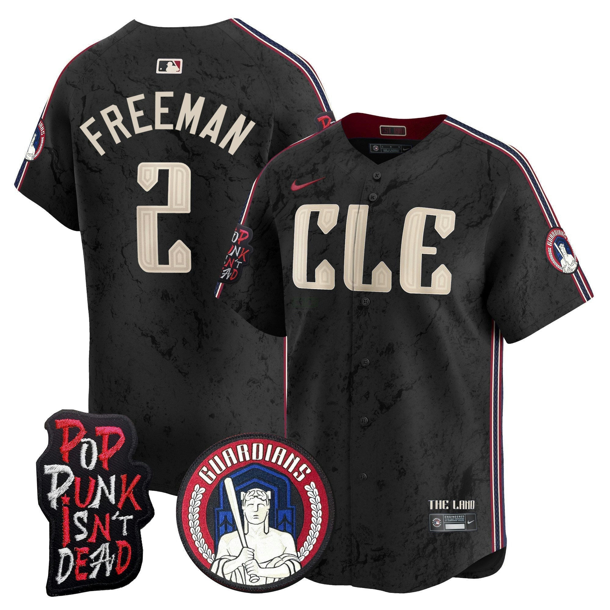 Camisa MLB Men’s Cleveland MGK Patch Vapor Premier Limited Jersey