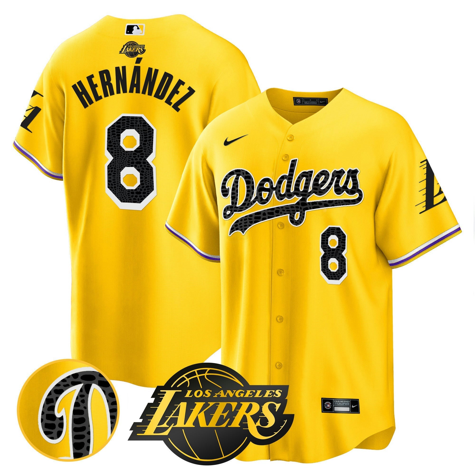 Camisa MLB Men’s Cool Base Mamba Jersey V2